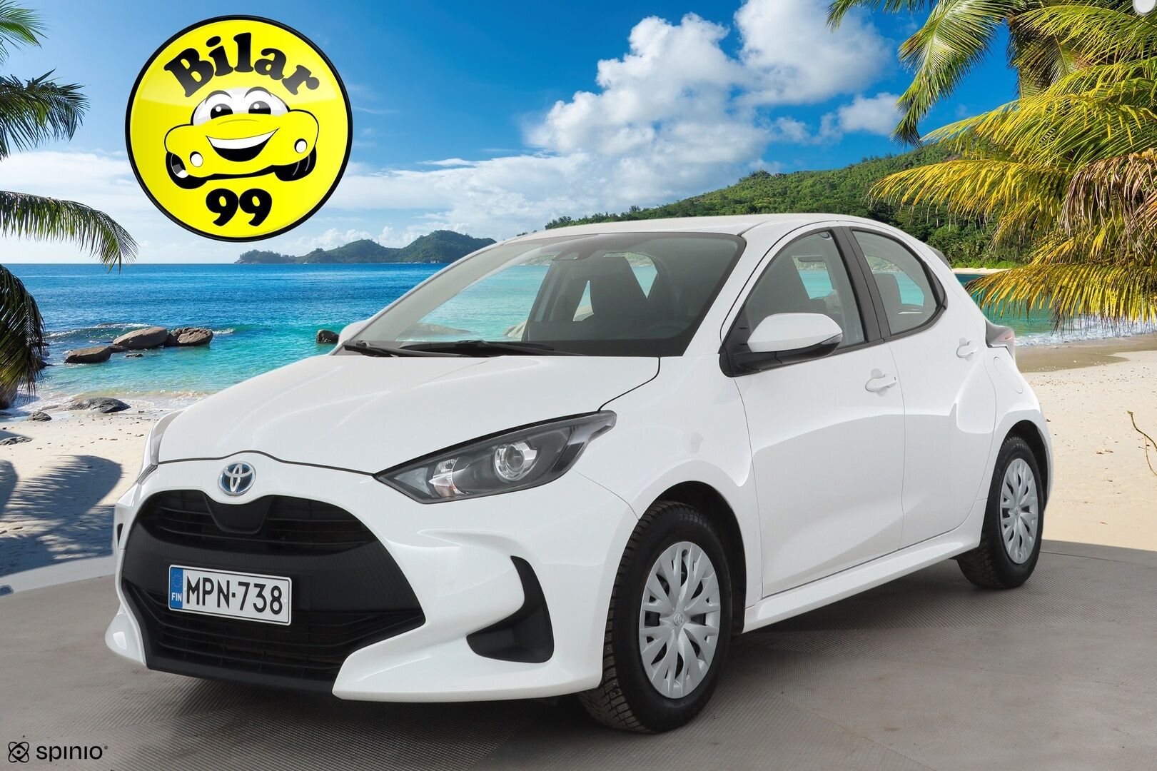 Toyota Yaris 2024 1,5 Hybrid Active * ACC / P.kamera / Kaistavahti / Apple&Android / 2xRenkaat * - 1.Om Suomi-auto / Merkkihuollettu
