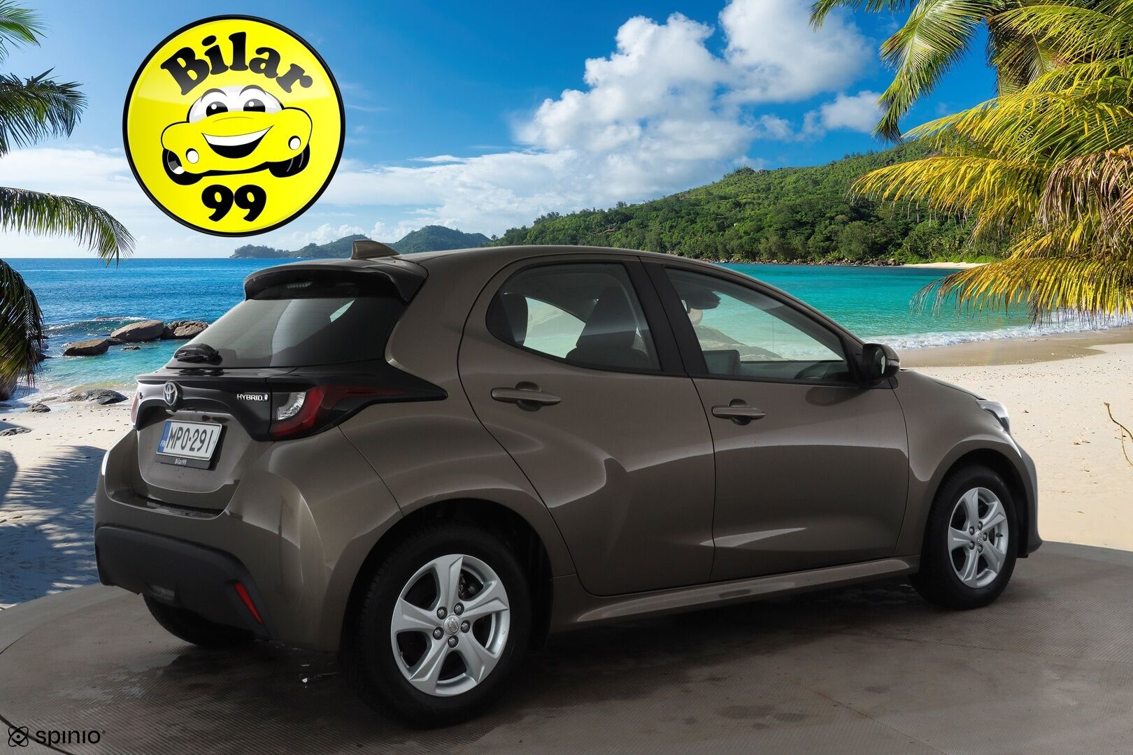 Toyota Yaris 2024 1,5 Hybrid Active Plus * ACC / P.kamera / LED / Navi / KeylessGo / Ratinlämmitin * - Suomi-auto / Kahdet renkaat aluvanteilla / Merkkihuollettu - HULLUT JOULUT KORKOTARJOUS 2,49% 