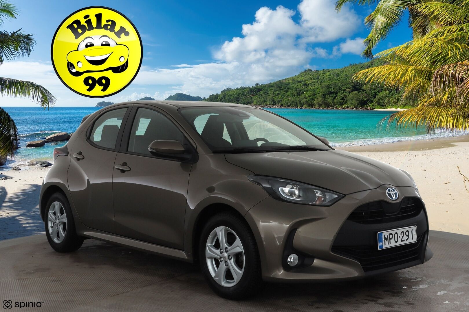 Toyota Yaris 2024 1,5 Hybrid Active Plus * ACC / P.kamera / LED / Navi / KeylessGo / Ratinlämmitin * - Suomi-auto / Kahdet renkaat aluvanteilla / Merkkihuollettu - HULLUT JOULUT KORKOTARJOUS 2,49% 