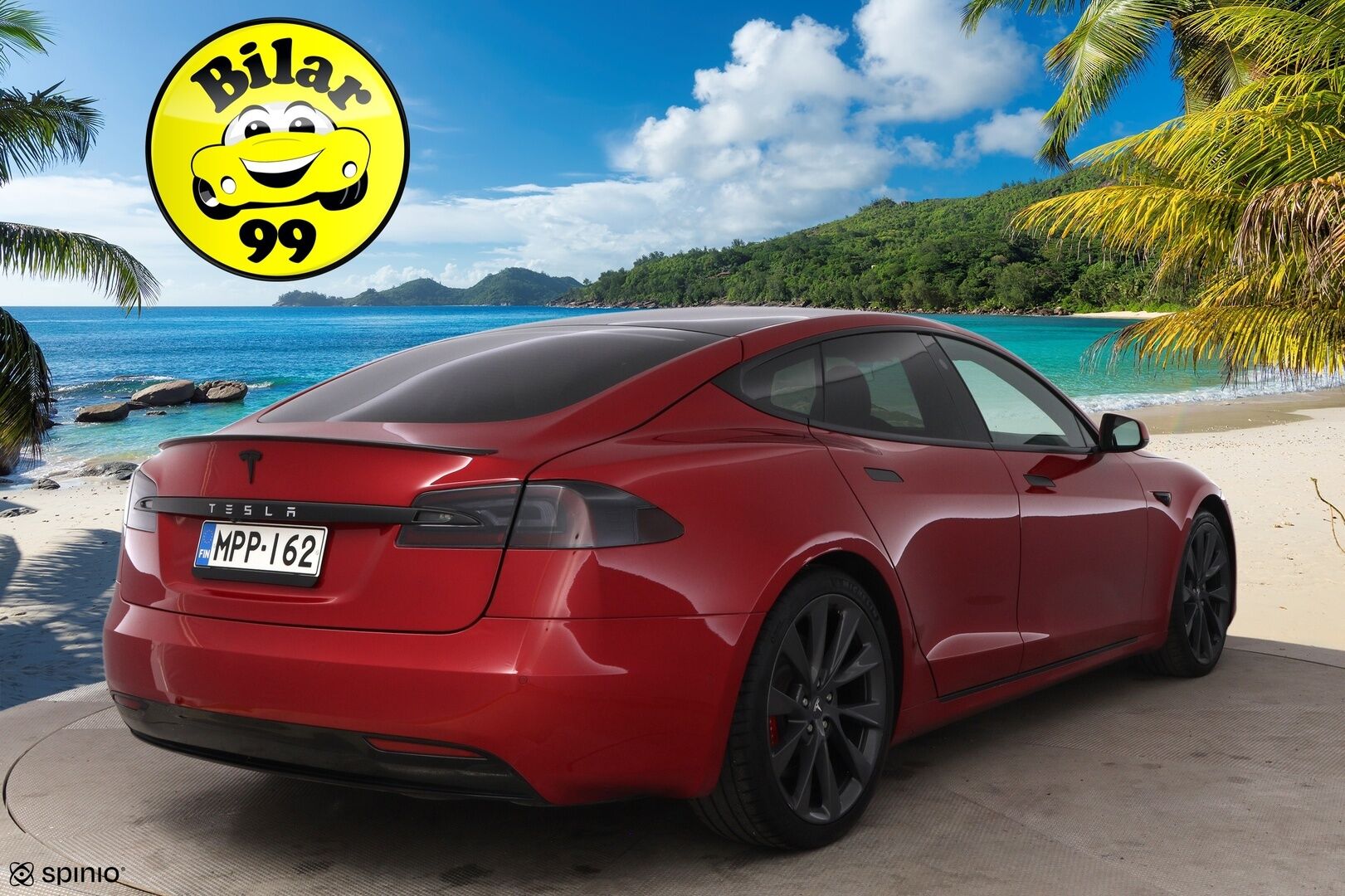Tesla Model S 2020 Dual Motor Performance Ludicrous Raven - 3,99 % KORKOTARJOUS TÄHÄN AUTOON - FSD / CCS / Musta Nahkasisusta / Premium Audio / Ilma-alusta / Lasikatto / Carbon paketti / 2x renkaat vanteilla / Juuri saapunut!