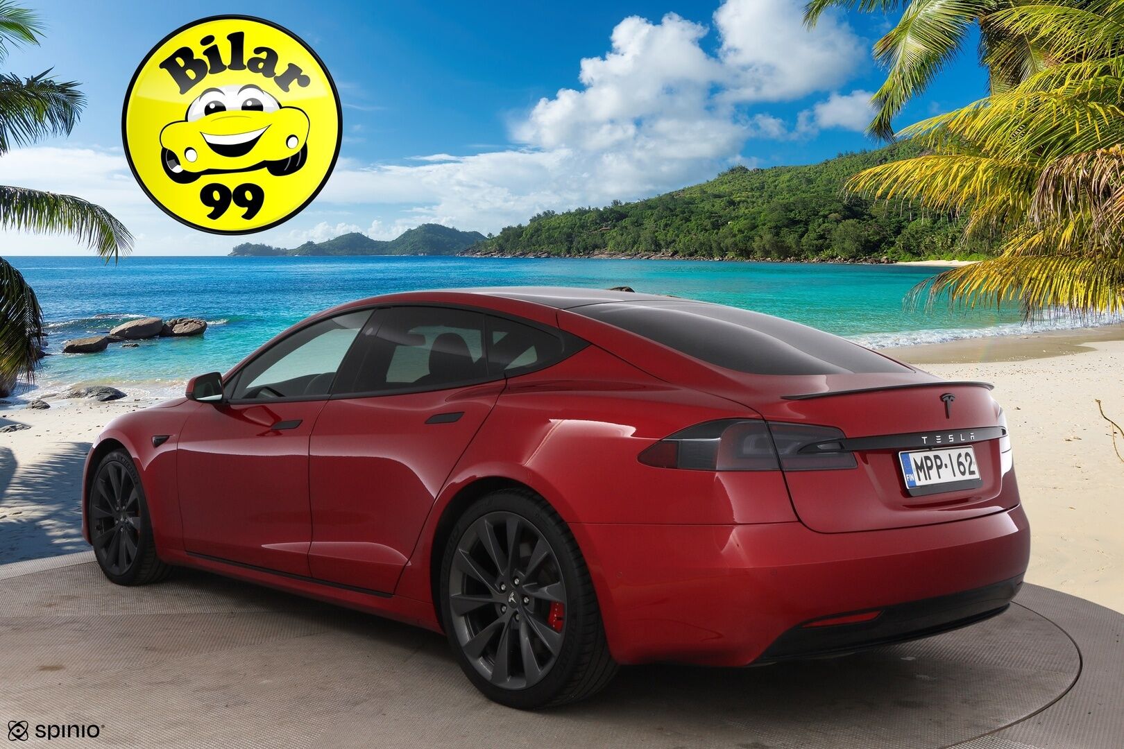 Tesla Model S 2020 Dual Motor Performance Ludicrous Raven - 3,99 % KORKOTARJOUS TÄHÄN AUTOON - FSD / CCS / Musta Nahkasisusta / Premium Audio / Ilma-alusta / Lasikatto / Carbon paketti / 2x renkaat vanteilla / Juuri saapunut!