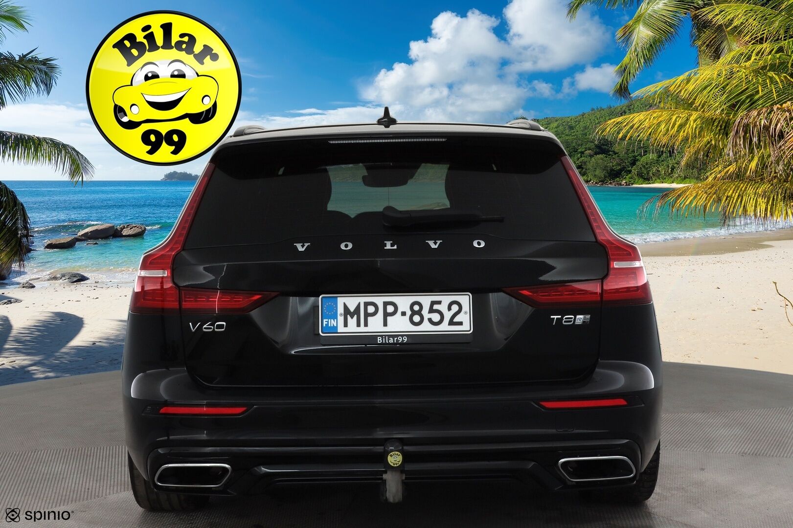 Volvo V60 2020 T8 TwE AWD R-Design aut * Panorama / Webasto / Koukku / ACC / Full-LED / P.kamera / Sporttipenkki Muistilla / Navi * - 2x Latauskaapelit / Kahdet renkaat - Osta nyt, maksa vasta ensi vuonna