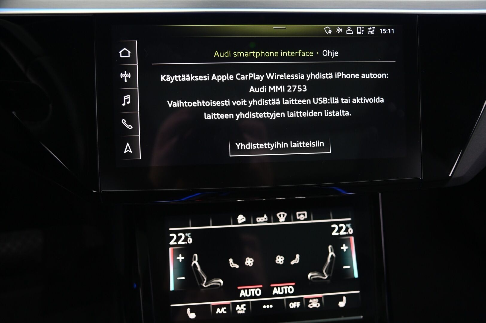 Audi e-tron 2020 Sportback S line 50 quattro - ACC | Matrix LED | HUD | Panorama | Navarra Blue | Bang&Olufsen | Timanttitikatut Nahkaistuimet | S-Line | 360 | Vetokoukku | Virtuaaliset ulkopeilit | SoH 92,7% | 2x renkaat&aluvantein