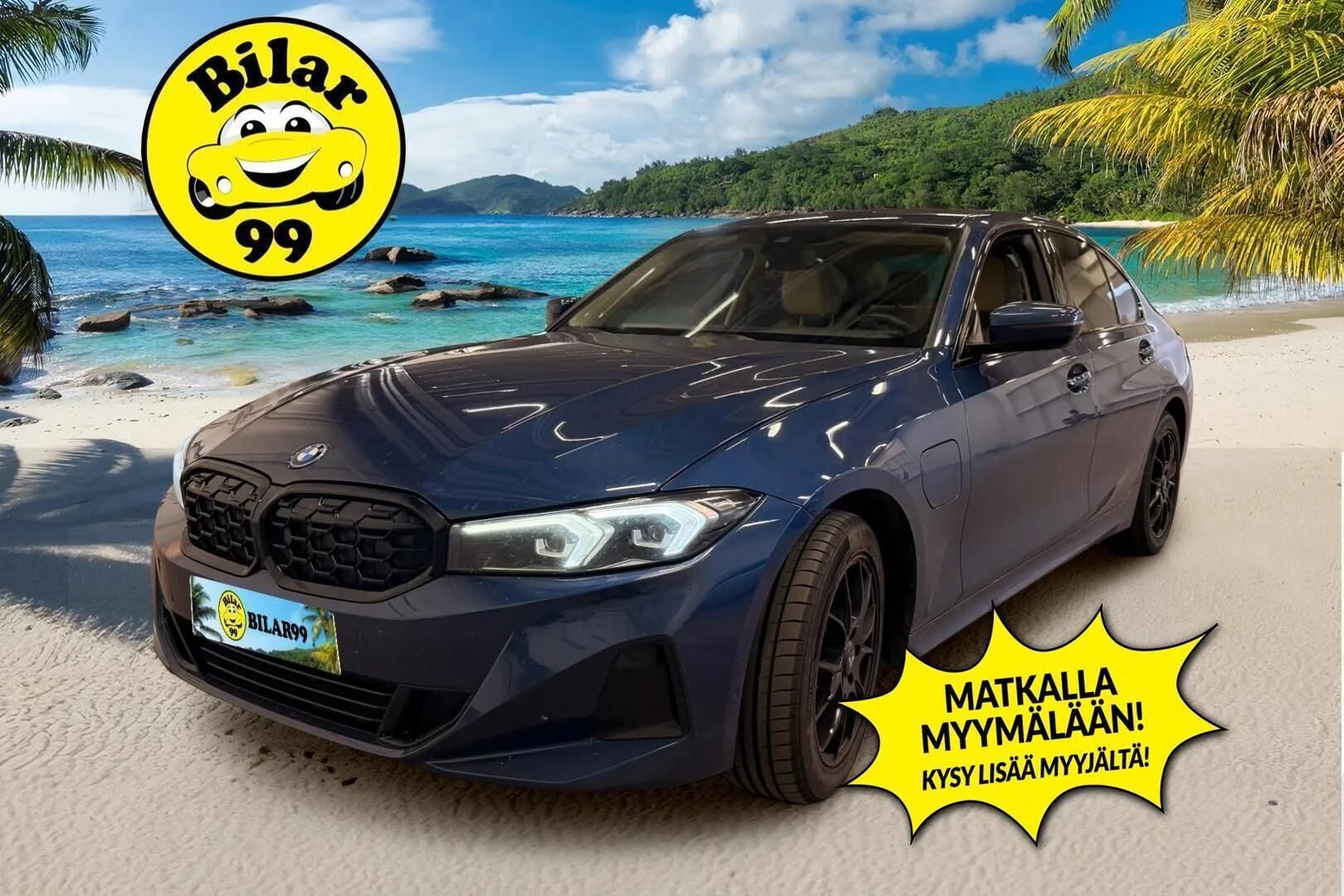 BMW 330 2024 e G20 Sedan  xDrive A Charged Edition - Suomi-Auto | Digimittaristo | LED | Lisälämmitin | P.tutkat | Navi | Vaaleat nahat | 2x renkaat vanteilla |