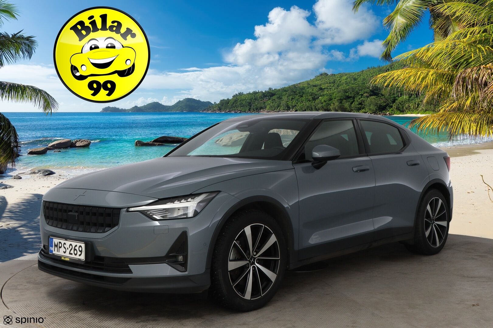 Polestar 2 2021 Launch Edition, 300kW, 78kWh * Pilot&Plus / Pixel LED / Panorama / H&K / Vetokoukku / Peruutuskamera / 360° Kamera - Tulossa Myyntiin!