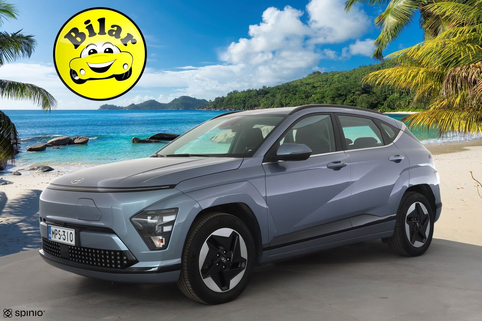 Hyundai KONA Electric 2024 48 kWh 156 hv Comfort - | ACC | ILP | P.kamera | HDA | Keyless | LED | Lämm. ratti | Apple & Android | Navi | 1-om suomiauto | Merkkihuollot | 2x renkaat aluin | 