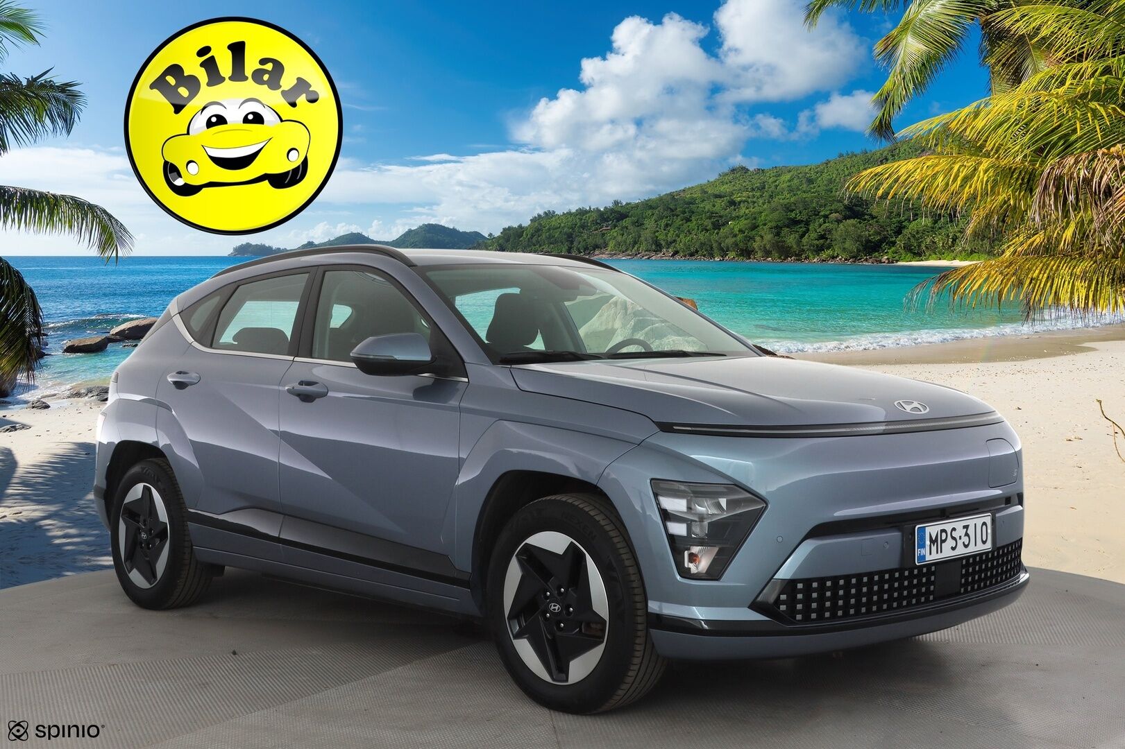 Hyundai KONA Electric 2024 48 kWh 156 hv Comfort - | ACC | ILP | P.kamera | HDA | Keyless | LED | Lämm. ratti | Apple & Android | Navi | 1-om suomiauto | Merkkihuollot | 2x renkaat aluin | 