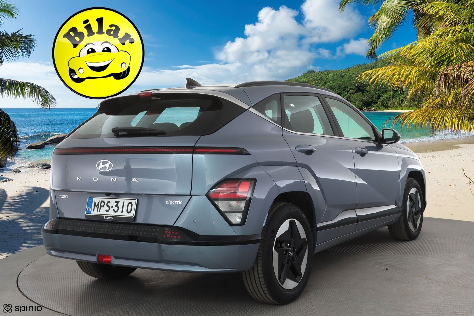 Hyundai KONA Electric 2024 48 kWh 156 hv Comfort - | ACC | ILP | P.kamera | HDA | Keyless | LED | Lämm. ratti | Apple & Android | Navi | 1-om suomiauto | Merkkihuollot | 2x renkaat aluin | 