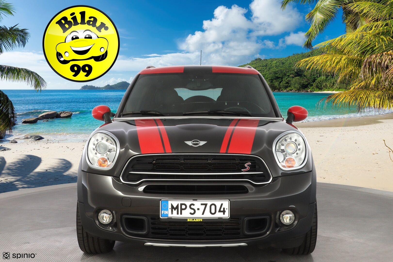 Mini Countryman 2015 Cooper S ALL4 A Sport Lane * Vakkari / Tutkat / Kattoluukku / Nahat / Lämpölasi * - Kahdet renkaat / Viimeisin huolto 9 / 25 / Ketju vaihdettu ennakoivasti / Puhdas Carvertical / NELIVETO
