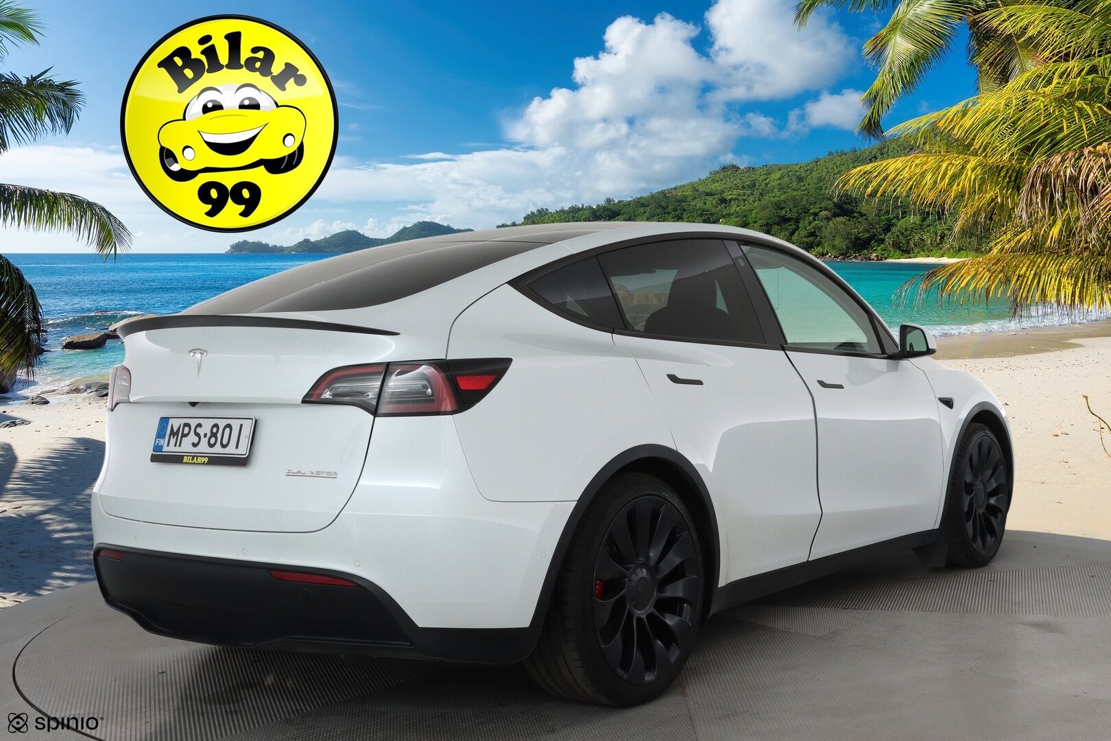 Tesla Model Y 2022 Performance **Lasikatto / Lämpöpumppu / Koukku / Adapt.Vakkari / Matrix-LED / P.Kamera / Muistipenkki / Premium Audio** - 3,99 % KORKOTARJOUS TÄHÄN AUTOON 31.8. ASTI! - Kahdet Renkaat