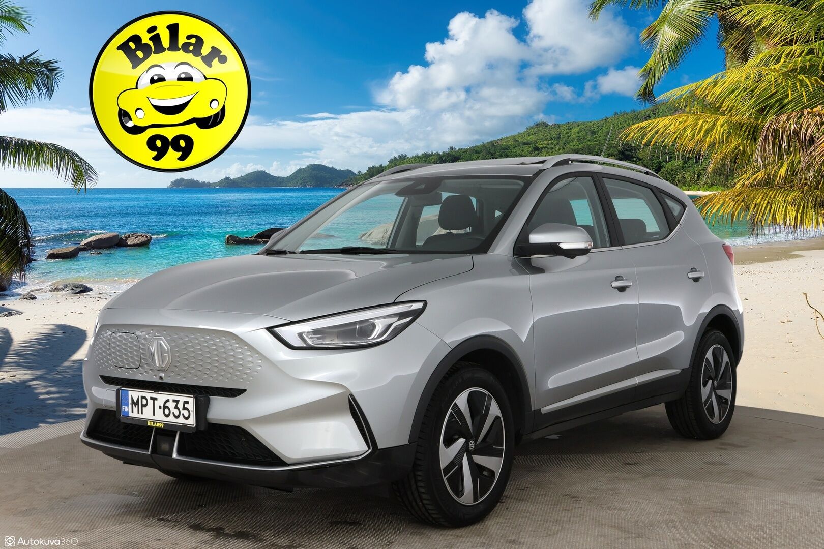MG ZS 2022 EV Long Range / Adapt.vakkari / Panorama / 360-kamera / Led / i-Smart - Luxury varusteilla! / isolla long range akustolla! / Juuri huollettu merkkiliikkeessä