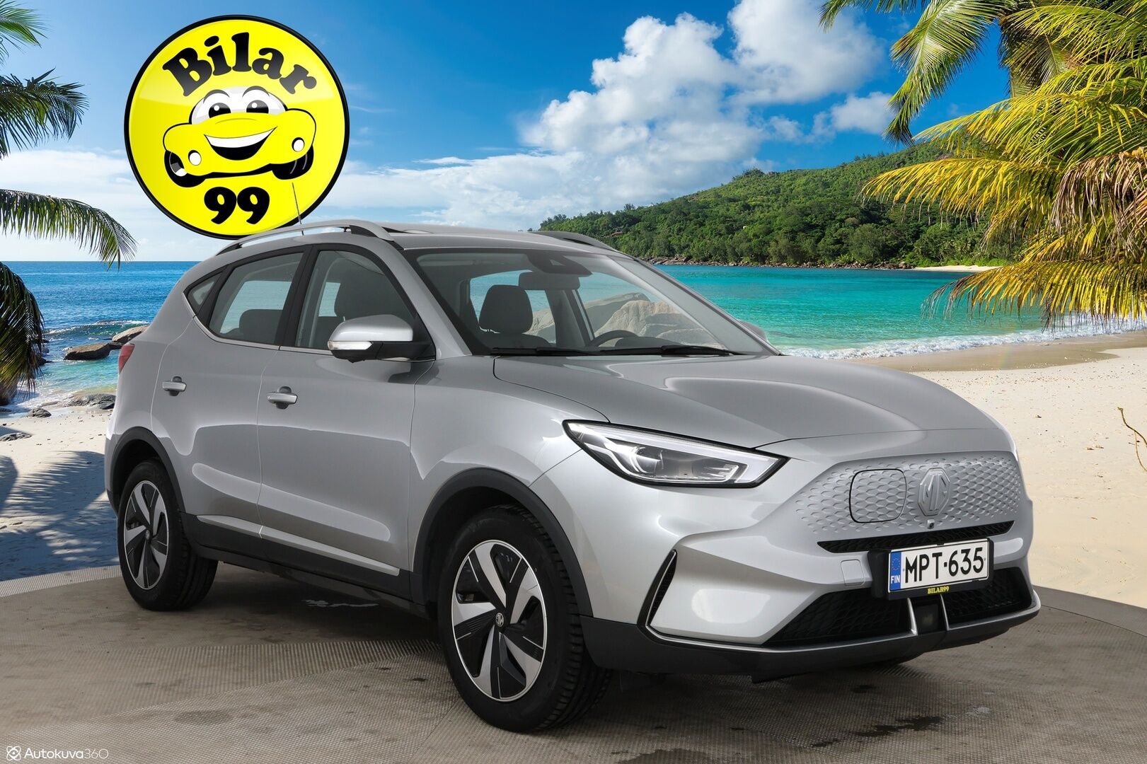 MG ZS 2022 EV Long Range / Adapt.vakkari / Panorama / 360-kamera / Led / i-Smart - Luxury varusteilla! / isolla long range akustolla! / Juuri huollettu merkkiliikkeessä