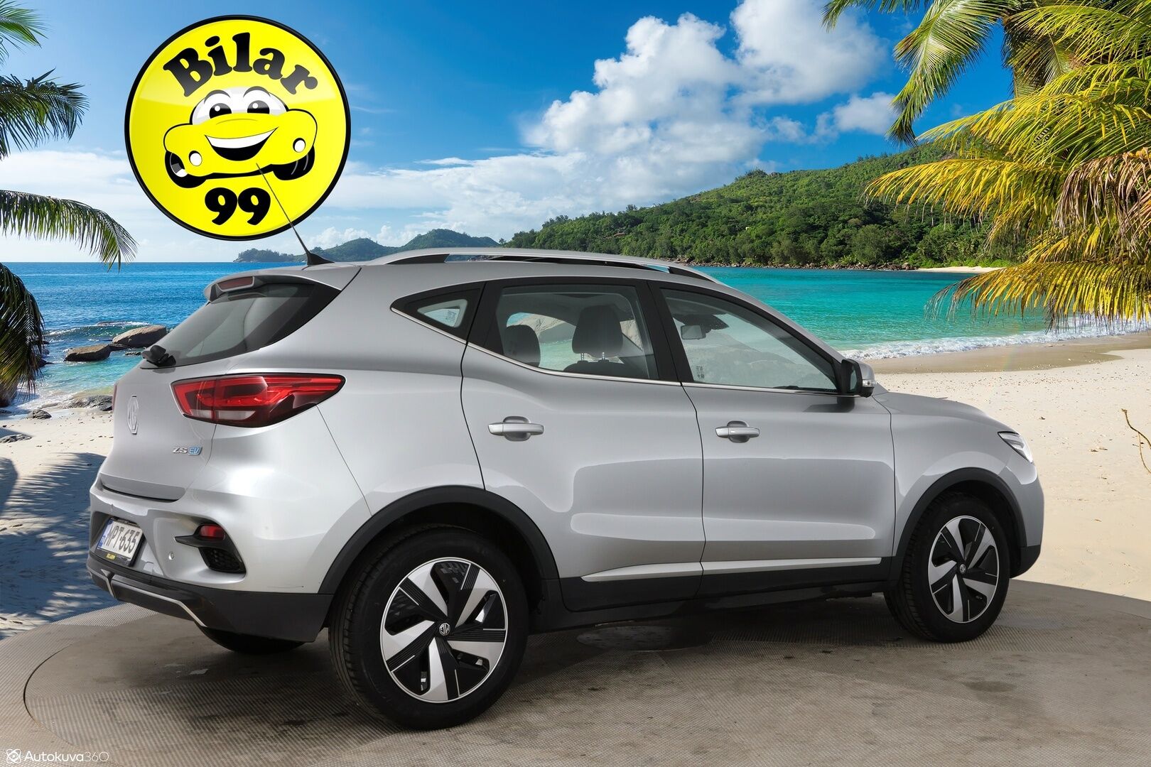 MG ZS 2022 EV Long Range / Adapt.vakkari / Panorama / 360-kamera / Led / i-Smart - Luxury varusteilla! / isolla long range akustolla! / Juuri huollettu merkkiliikkeessä