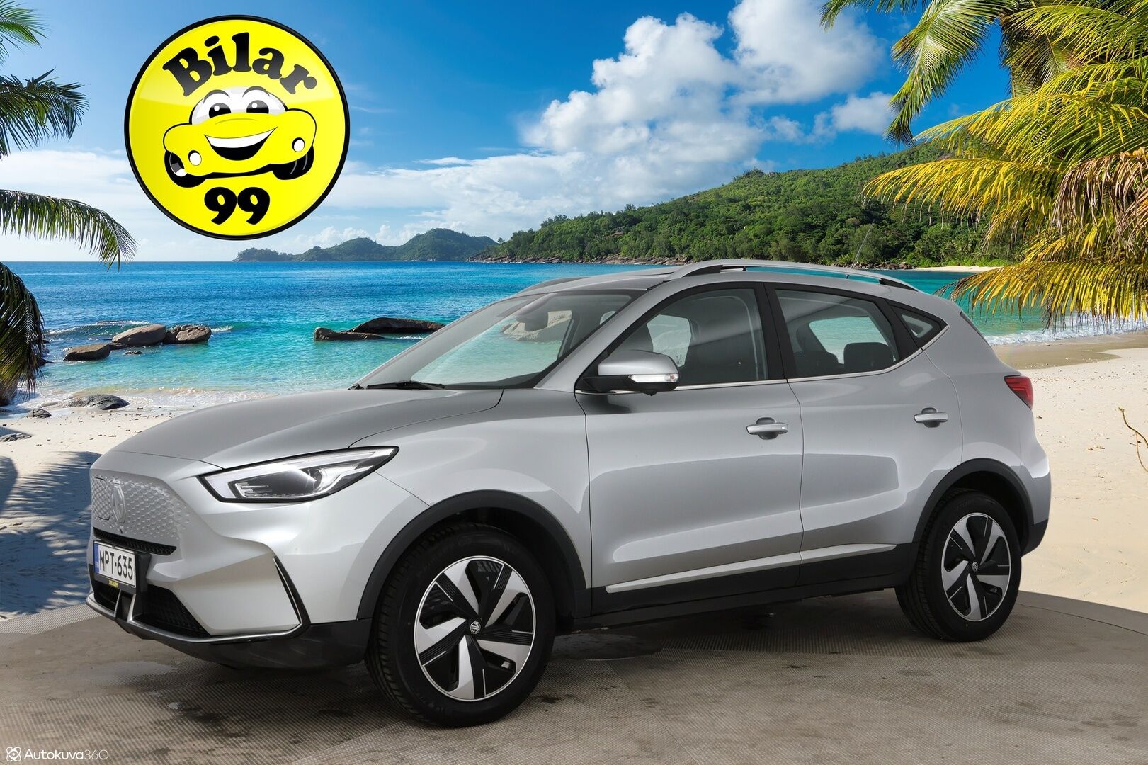 MG ZS 2022 EV Long Range / Adapt.vakkari / Panorama / 360-kamera / Led / i-Smart - Luxury varusteilla! / isolla long range akustolla! / Juuri huollettu merkkiliikkeessä