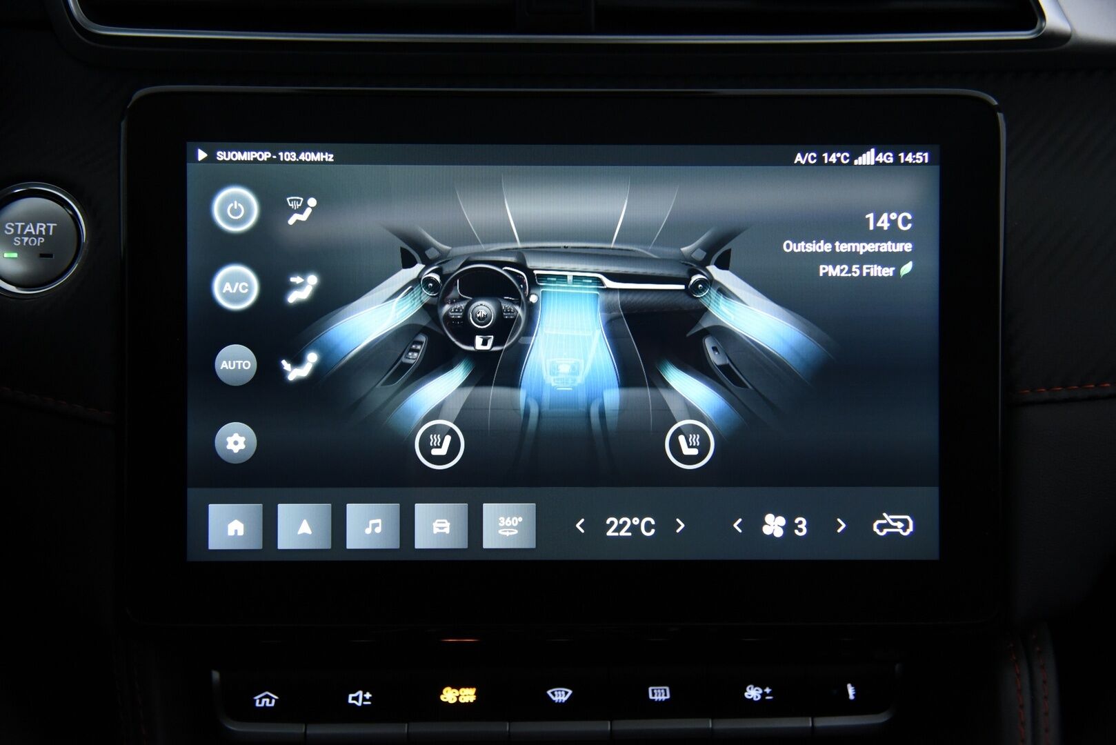 MG ZS 2022 EV Long Range / Adapt.vakkari / Panorama / 360-kamera / Led / i-Smart - Luxury varusteilla! / isolla long range akustolla! / Juuri huollettu merkkiliikkeessä