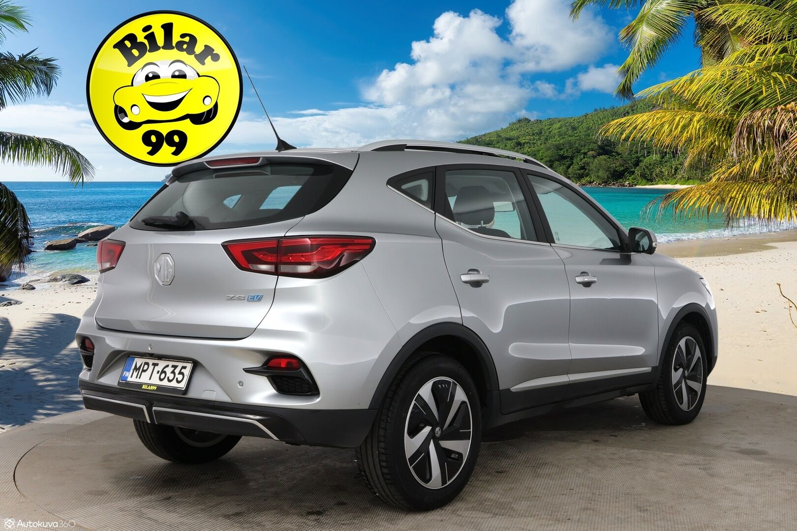 MG ZS 2022 EV Long Range / Adapt.vakkari / Panorama / 360-kamera / Led / i-Smart - Luxury varusteilla! / isolla long range akustolla! / Juuri huollettu merkkiliikkeessä
