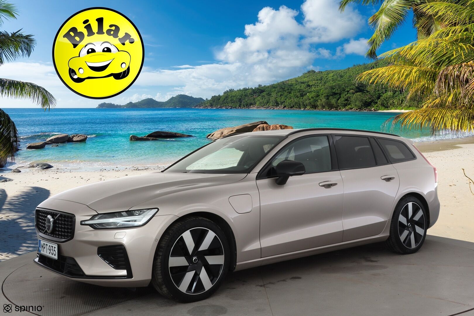 Volvo V60 2024 T6 AWD Long Range Ultimate Dark aut. - | ACC | Koukku | HUD | Panorama | Muistipenkit | H/K | Full-LED | 360-Kamera | Keyless | Apple&Android | 1.Om suomi-auto | Kahdet Renkaat | Merkkihuollettu |