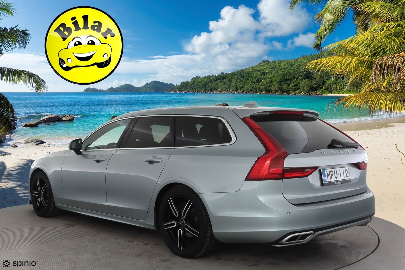 Volvo V90 2019 D3 R-Design aut - Webasto | HUD | ACC | Full-LED | Sportpenkit | Kamera | Kaistavahti | Navi | Keyless  | R-Design sisä- ja ulkopaketti | Kahdet renkaat alumiinivanteilla | Merkkihuollettu 