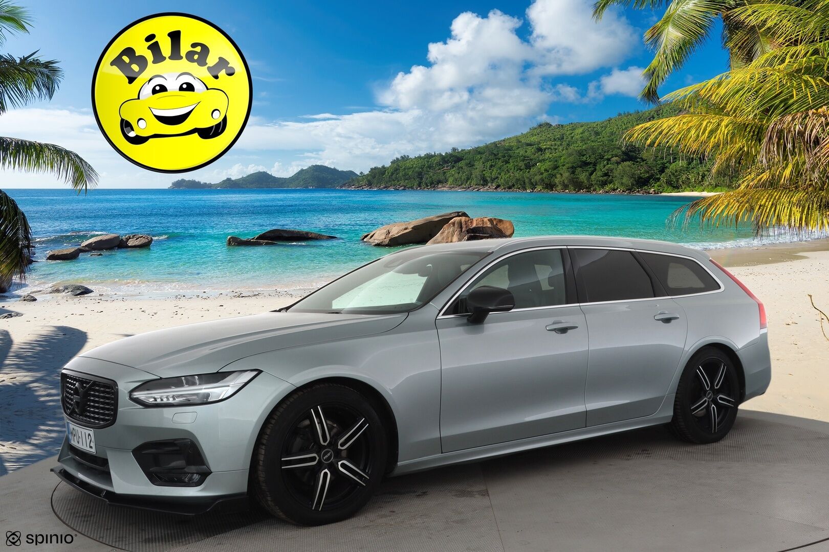 Volvo V90 2019 D3 R-Design aut - Webasto | HUD | ACC | Full-LED | Sportpenkit | Kamera | Kaistavahti | Navi | Keyless  | R-Design sisä- ja ulkopaketti | Kahdet renkaat alumiinivanteilla | Merkkihuollettu 