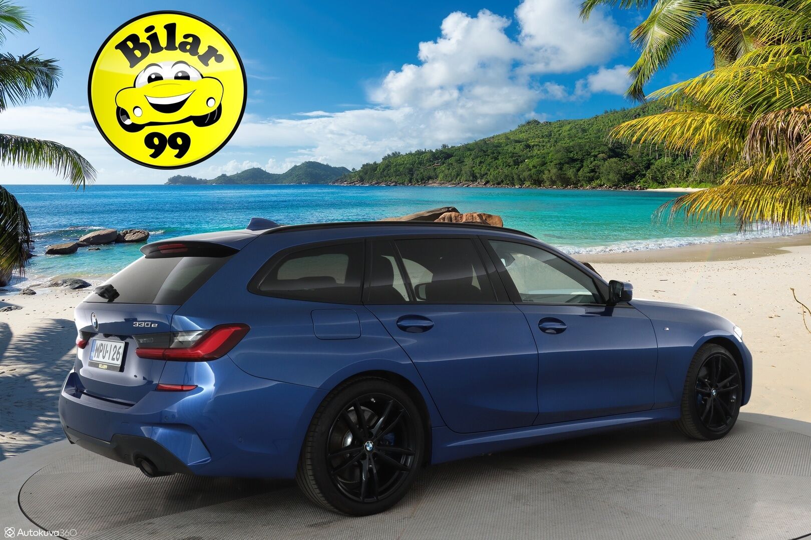 BMW 330 2021 G21 Touring 330e xDrive A Charged Edition M Sport - 3,99 % KORKOTARJOUS TÄHÄN AUTOON - Adapt.Vakkari / HiFi / Peruutuskamera / Ruskeat Sporttinahat / Vetokoukku / Ratinlämmitys / Professional Navi / Apple&Android / Näyttävä yksilö!