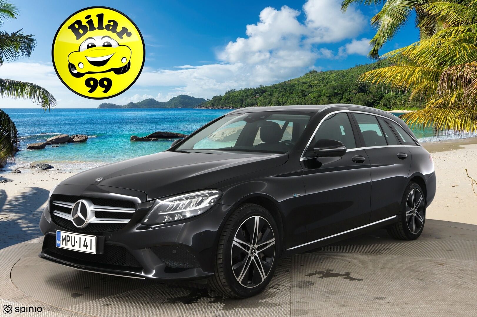 MERCEDES-BENZ C 2021 300e A Premium Business EQ Power / Vakkari / Navi / P.Kamera / Sähköluukku / Koukku - Akku kuntotarkastettu / 2x laturit / LED high performance - Osta nyt, maksa vasta ensi vuonna