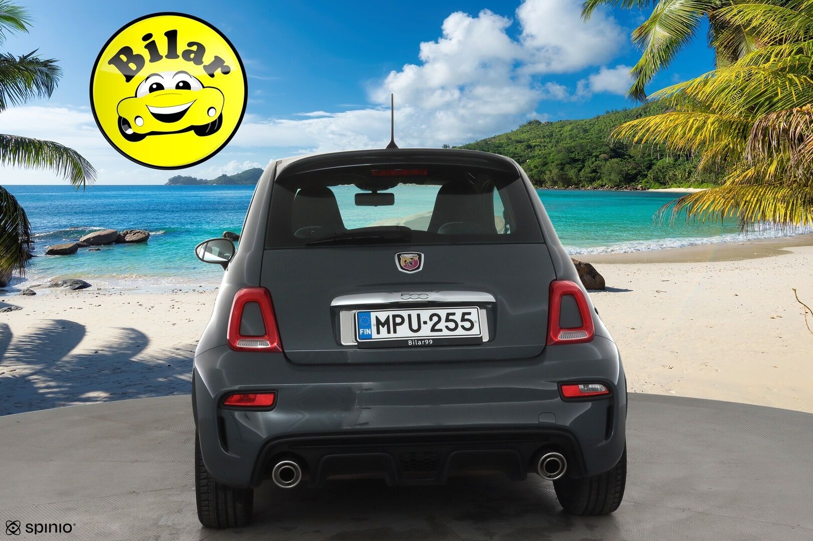 FIAT-ABARTH 500 2018 595 - Facelift | Digimittaristo | Bluetooth audio & Handsfree | Ahtopainemittari | Ilmastointi | 2x renkaat aluin | Huoltokirja | Näyttävä!