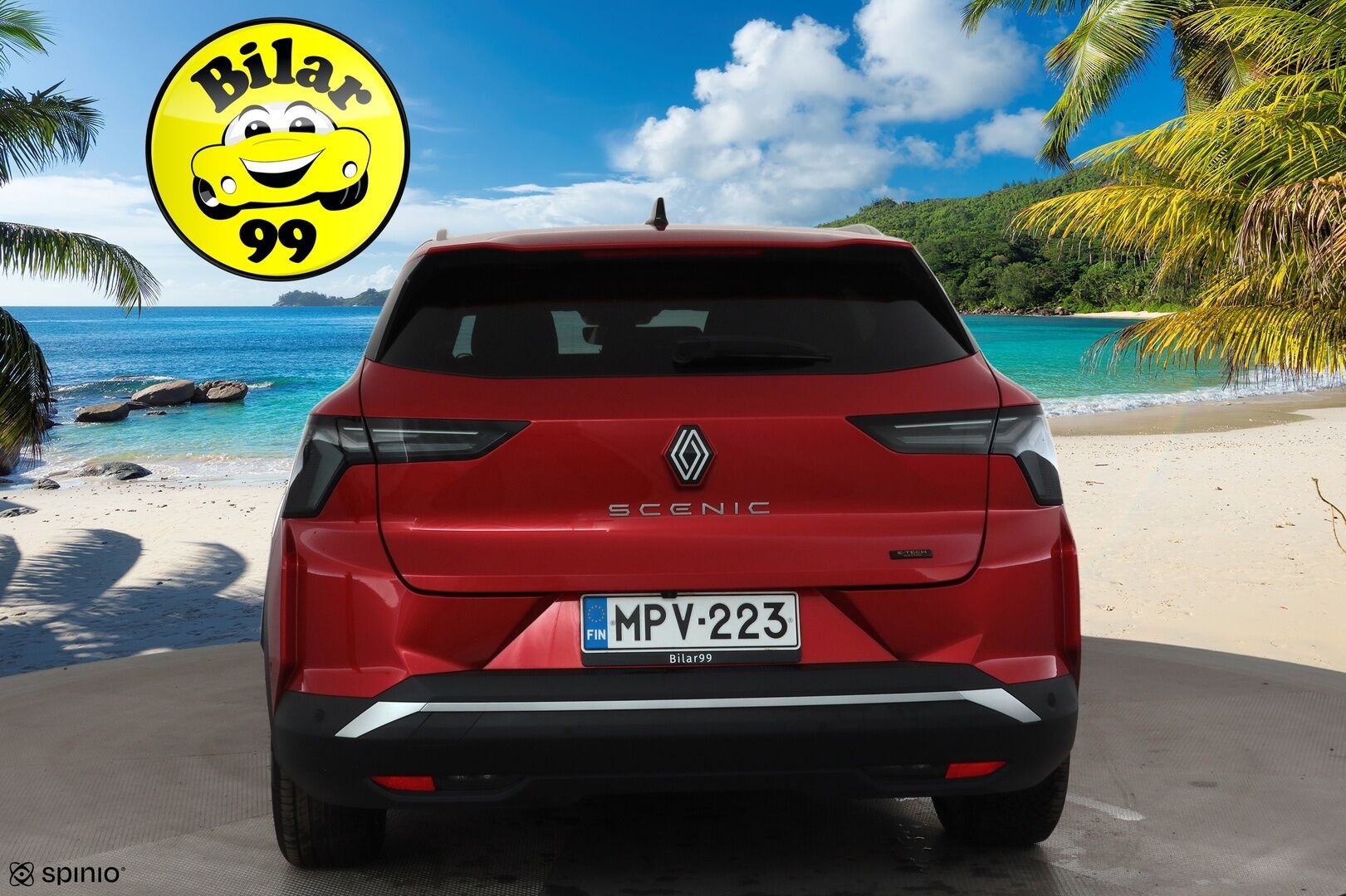 Renault Scenic 2024 E-Tech electric 170hv comfort range techno * ACC / LED / P.Kamera / Digimittaristo / Kaistavahti / Navi * - 1-om suomi-auto / SoH 98,9% / Kahdet renkaat alumiinivanteilla!