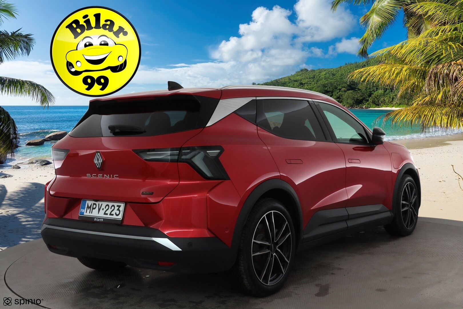 Renault Scenic 2024 E-Tech electric 170hv comfort range techno * ACC / LED / P.Kamera / Digimittaristo / Kaistavahti / Navi * - 1-om suomi-auto / SoH 98,9% / Kahdet renkaat alumiinivanteilla!