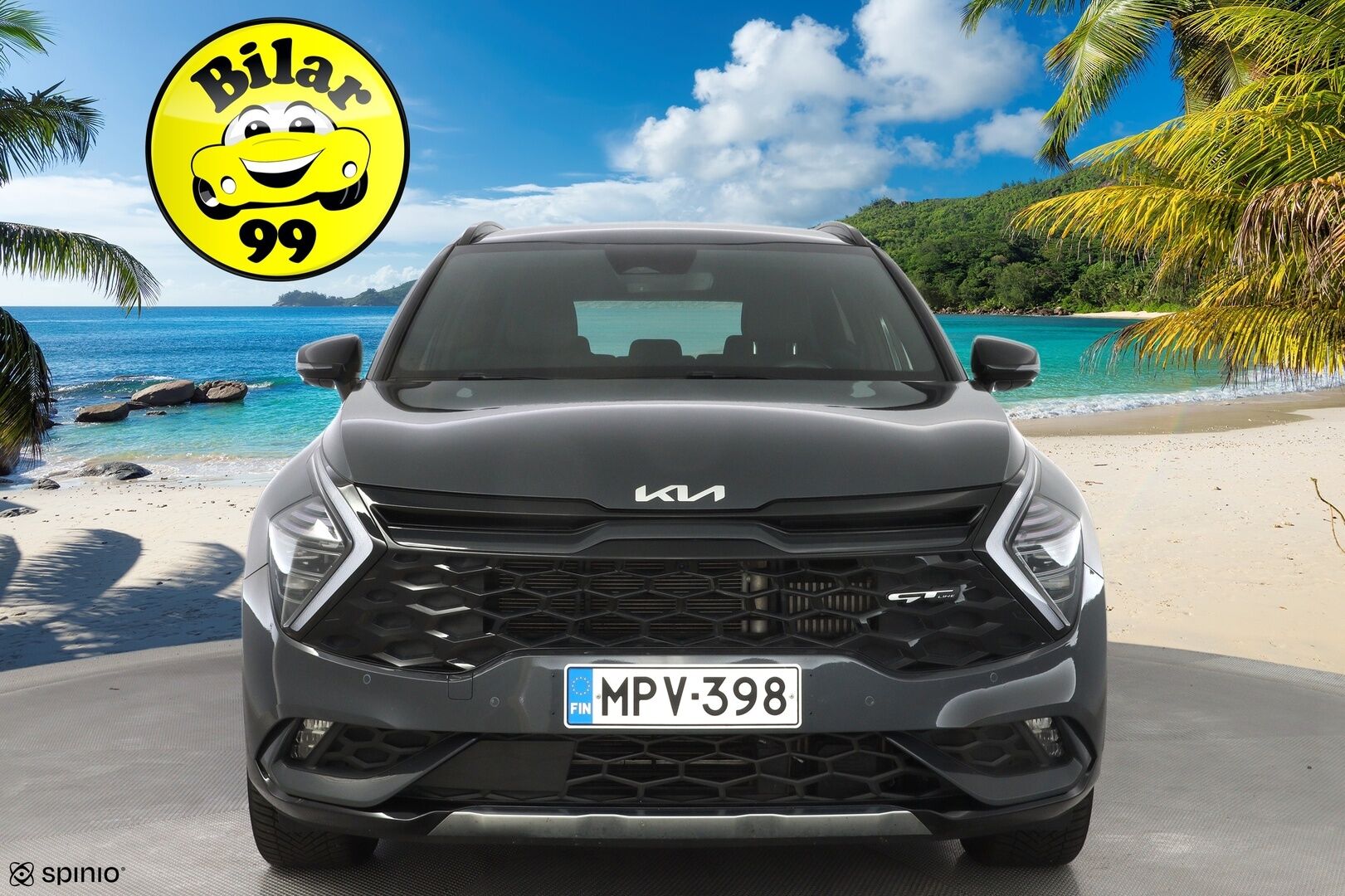 Kia Sportage 2023 1,6 T-GDI AWD Plug-in Hybrid GT-Line At 265hv *Ilmastoidut nahat / 360° / ACC / Koukku / H&K* - 3,99 % KORKOTARJOUS TÄHÄN AUTOON - 2x Hyvät renkaat ja vanteet / Merkkihuollot 