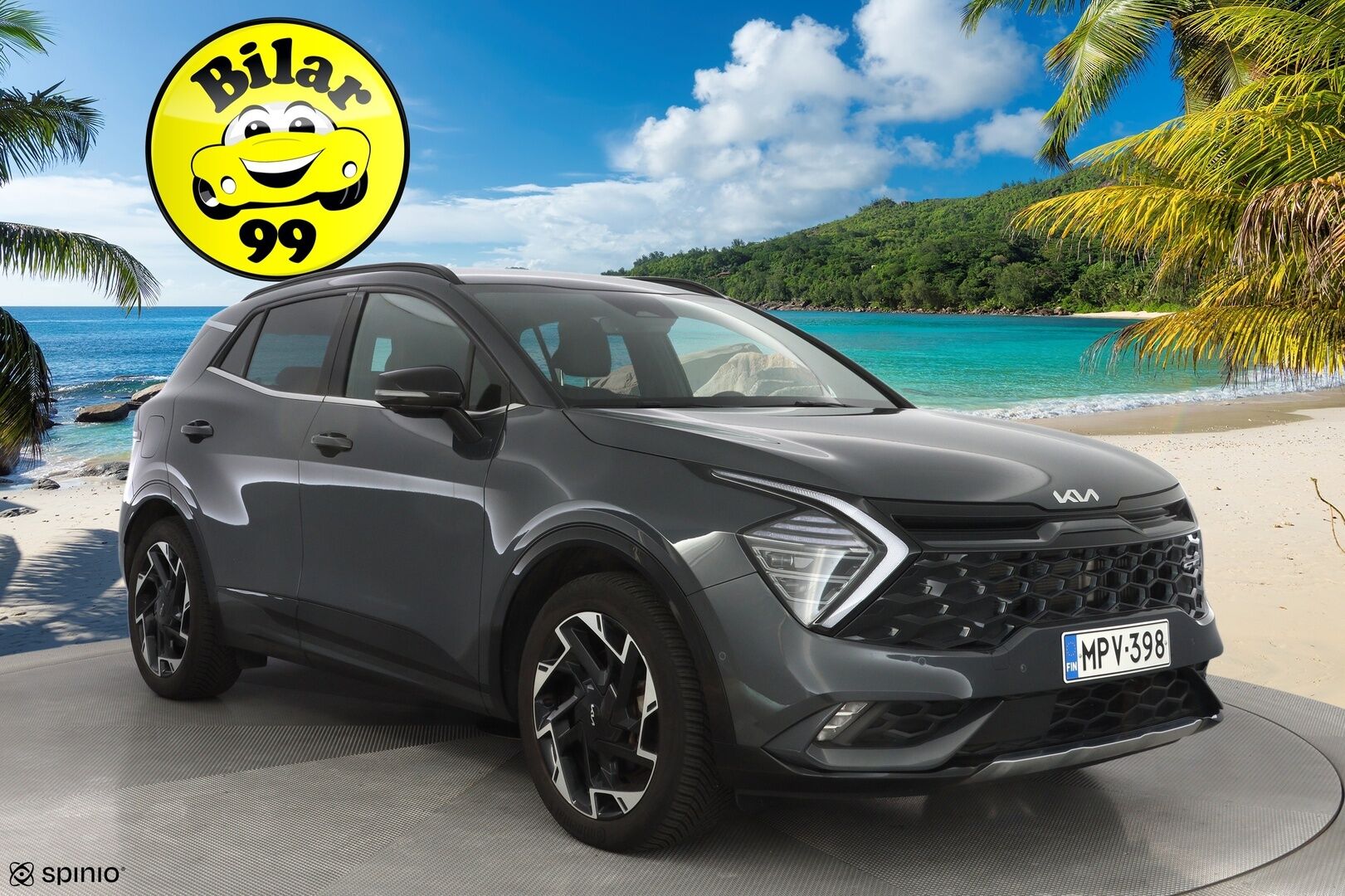 Kia Sportage 2023 1,6 T-GDI AWD Plug-in Hybrid GT-Line At 265hv *Ilmastoidut nahat / 360° / ACC / Koukku / H&K* - KATSO KAMPANJAHINTA!! / Huippuvarusteltu / Kahdet hyvät renkaat ja vanteet / Merkkihuollot / Koti ja kauppakeskuslaturi - HULLU BLACKWEEK KORKOTARJOUS 2,49%