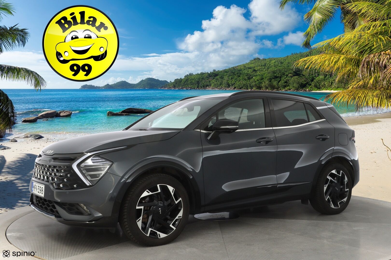 Kia Sportage 2023 1,6 T-GDI AWD Plug-in Hybrid GT-Line At 265hv *Ilmastoidut nahat / 360° / ACC / Koukku / H&K* - KATSO KAMPANJAHINTA!! / Huippuvarusteltu / Kahdet hyvät renkaat ja vanteet / Merkkihuollot / Koti ja kauppakeskuslaturi - HULLU BLACKWEEK KORKOTARJOUS 2,49%