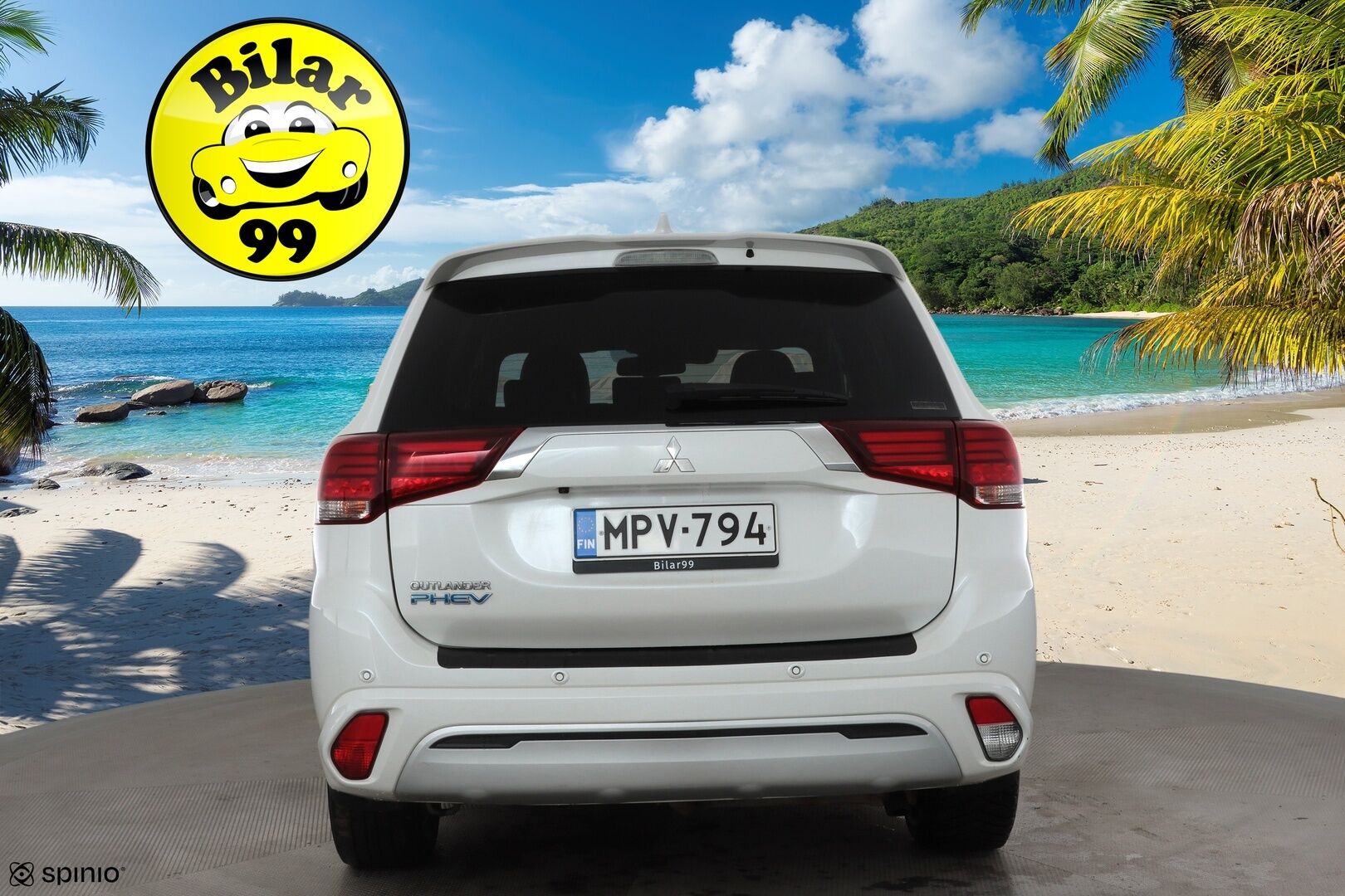 Mitsubishi Outlander PHEV 2021 Business Black 4WD * ACC / Timantti nahat / 360° /  LED /  Kaistavahti / Power Sound System /  Keyless * - 2x Latauskaapelit / Merkkihuollettu / Kahdet renkaat