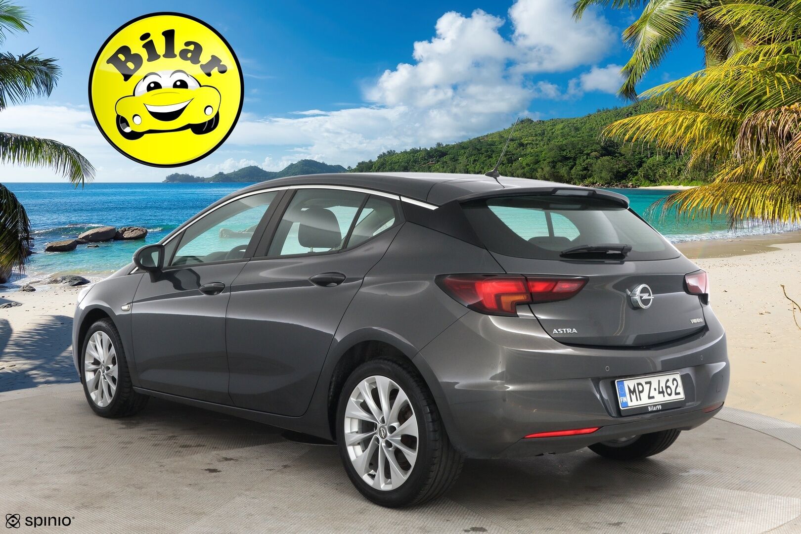 Opel Astra 2016 5-ov Enjoy 1,4 Turbo ecoFLEX Start/Stop 92kW MT6 - Vakionopeudensäädin | Pysäköintitutkat eteen ja taakse | Lämmitettävä ohjauspyörä | Lohko| 2x renkaat vanteilla | Suomi-auto | Huoltokirja viim 7/26