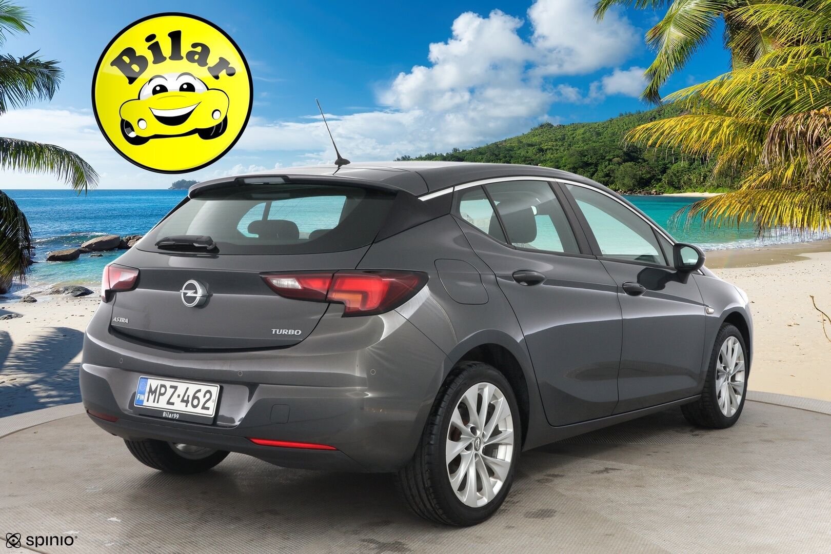 Opel Astra 2016 5-ov Enjoy 1,4 Turbo ecoFLEX Start/Stop 92kW MT6 - Vakionopeudensäädin | Pysäköintitutkat eteen ja taakse | Lämmitettävä ohjauspyörä | Lohko| 2x renkaat vanteilla | Suomi-auto | Huoltokirja viim 7/26