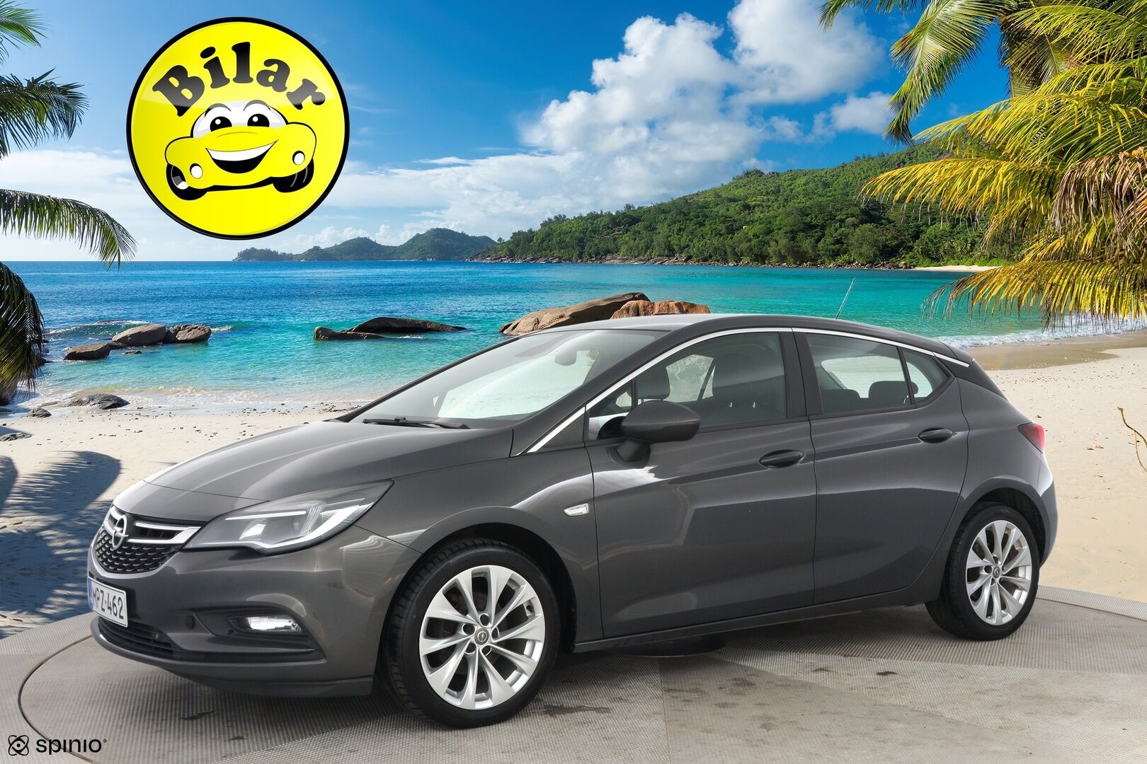 Opel Astra 2016 5-ov Enjoy 1,4 Turbo ecoFLEX Start/Stop 92kW MT6 - Vakionopeudensäädin | Pysäköintitutkat eteen ja taakse | Lämmitettävä ohjauspyörä | Lohko| 2x renkaat vanteilla | Suomi-auto | Huoltokirja viim 7/26