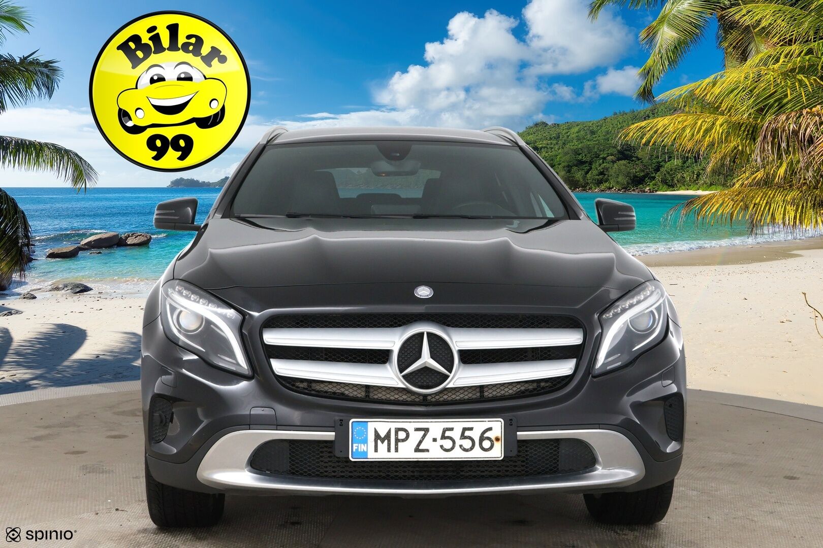 Mercedes-Benz GLA 2016 180 A / Sporttipenkit / Peruutuskamera /  Sähköinen takaluukku / BI-Xenon / Koukku - Suomi- Auto / Juuri huollettu!