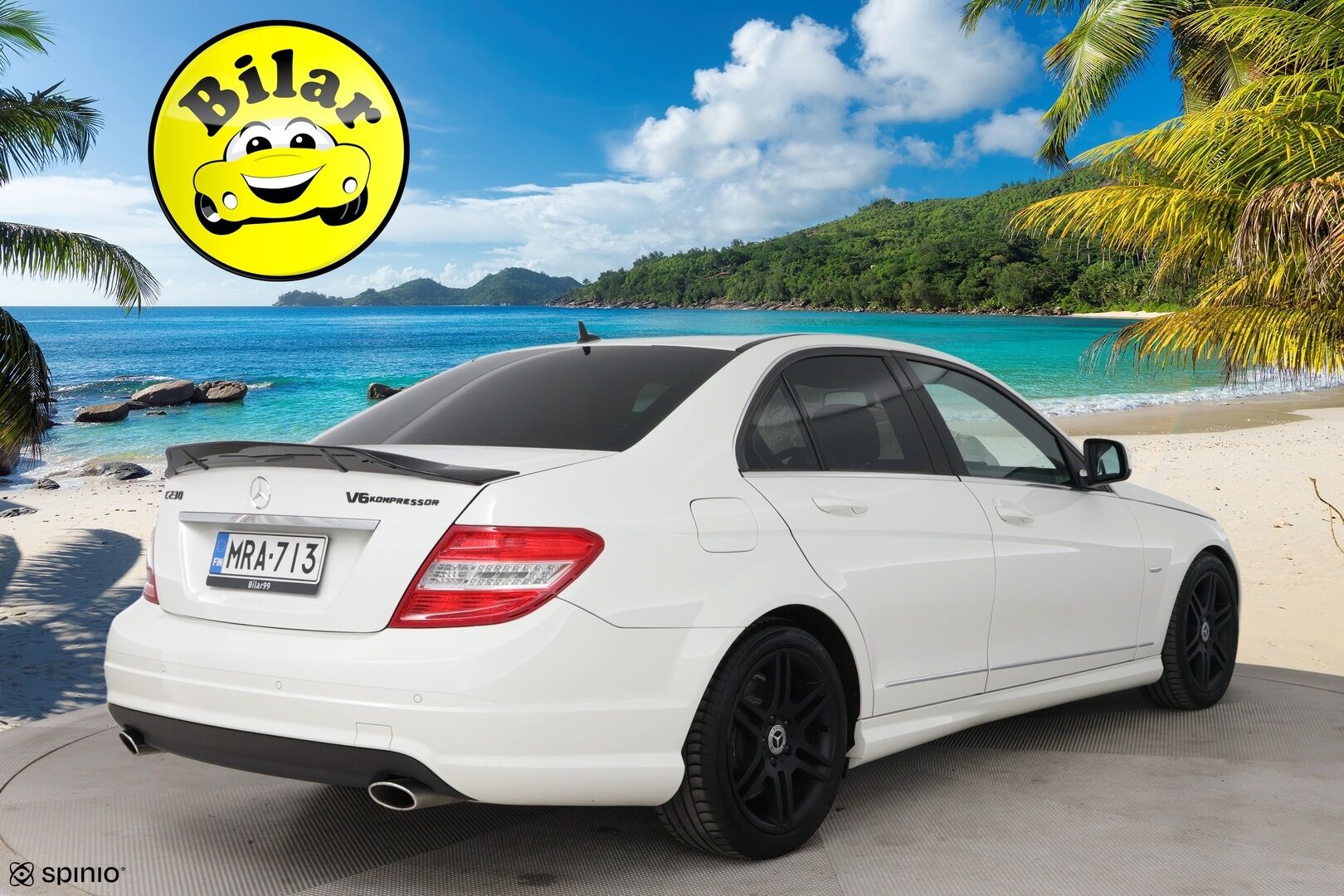 Mercedes-Benz C 2007 230 A AMG - AMG sisä- ja ulkopaketti | Vakkari | P. Tutkat | BI-Xenon | Muistipenkit | Siisti kuntoinen! 
