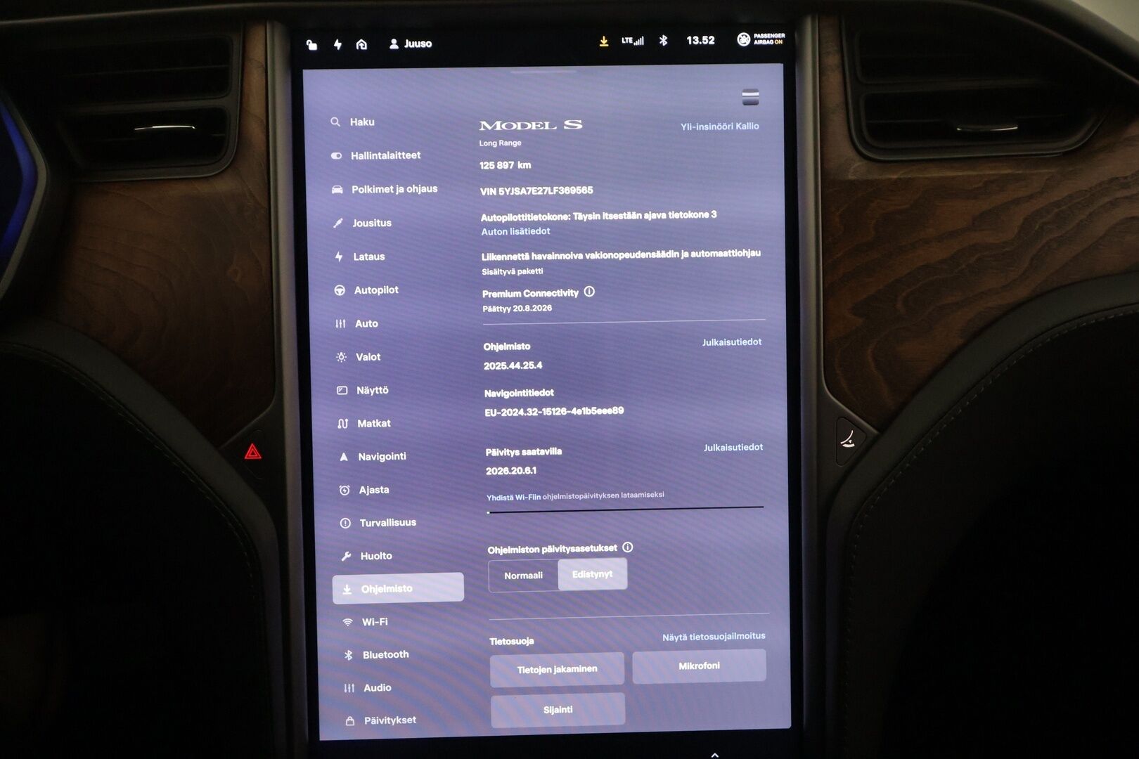 Tesla Model S 2020 Long Range AWD - | Lasikatto | ACC | LED | P.Kamera | Premium Audio | Muistipenkki | Navi | Kaistavahti | Keyless | 2x Latauskaapelit | Kahdet renkaat |