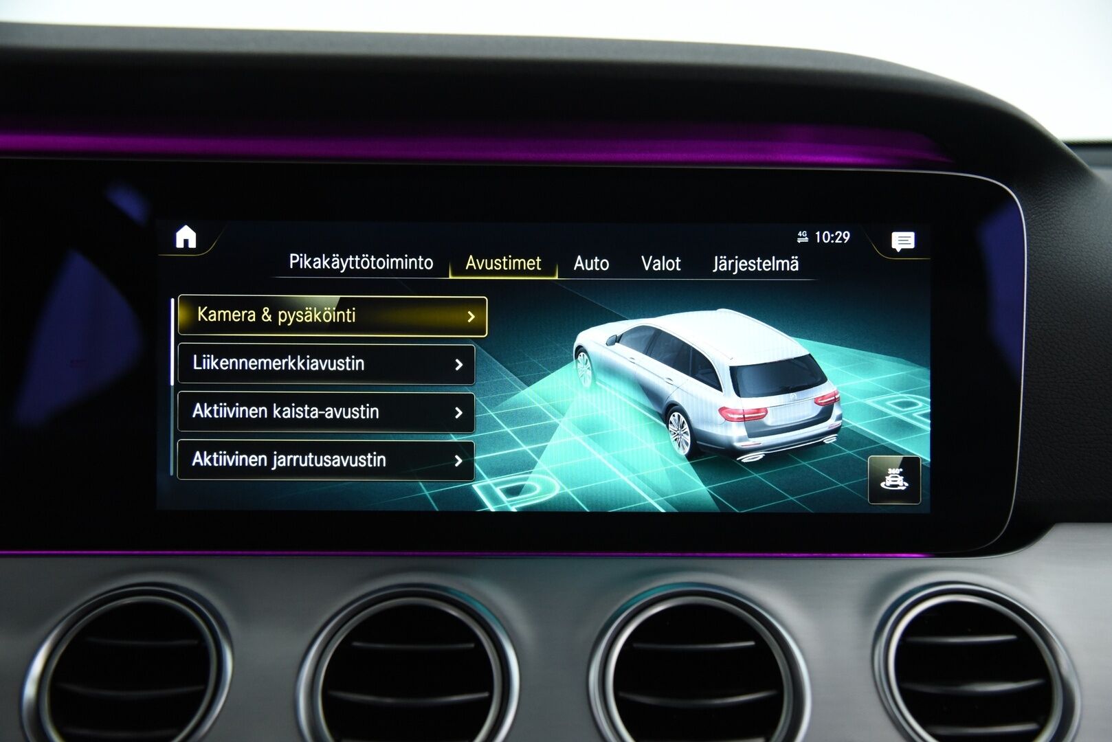 Mercedes-Benz E 2021 300 de T A Business Avantgarde EQ Power * Distronic + / Burmester / Muistipaketti / Panorama / Multibeam LED * - HUD / BLIS / DTR+Q / Soft-close / 2x vanteet - HULLUT AVAJAISHULINAT KORKOTARJOUS 3,29 %