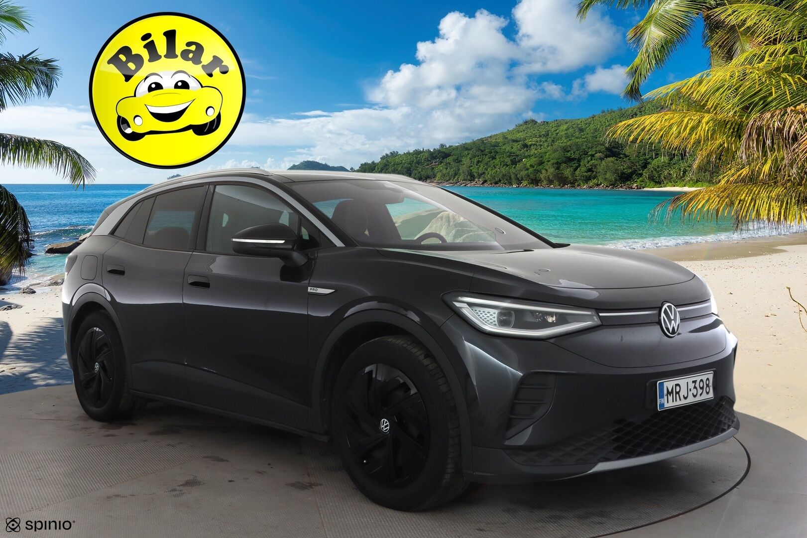 Volkswagen ID.4 2022 Pro Performance 150 kW, akku 77 kWh - | ACC | ILP | Koukku | Puolinahat | Matrix-LED | P.Kamera | Lasikatto | Ratinlämmitys | Keyless | Apple&Anroid | Kahdet Renkaat |