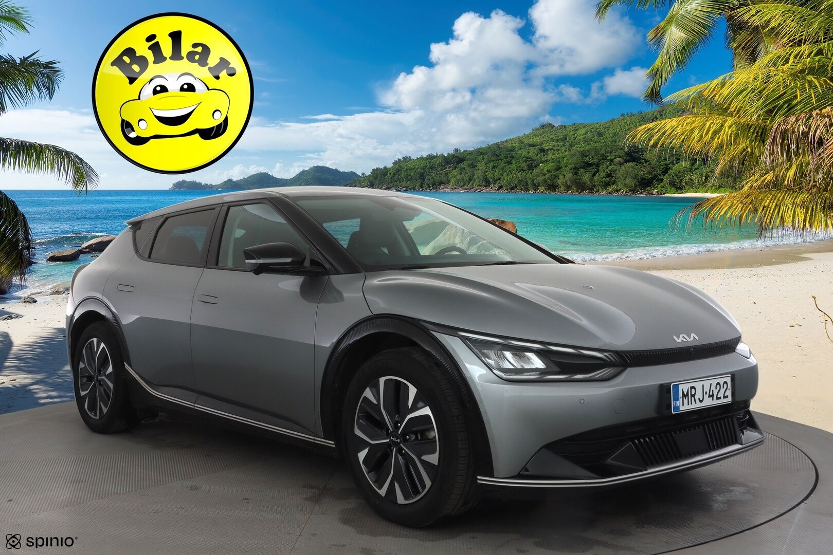Kia EV6 2022 RWD 77 kWh - | ACC | ILP | 360° | Ilmastoidut relax nahat | Muistipenkki  | Ambient Light | HDA | BSM | CTA | Apple & Android | 2x renkaat aluin | Merkkihuollot | 