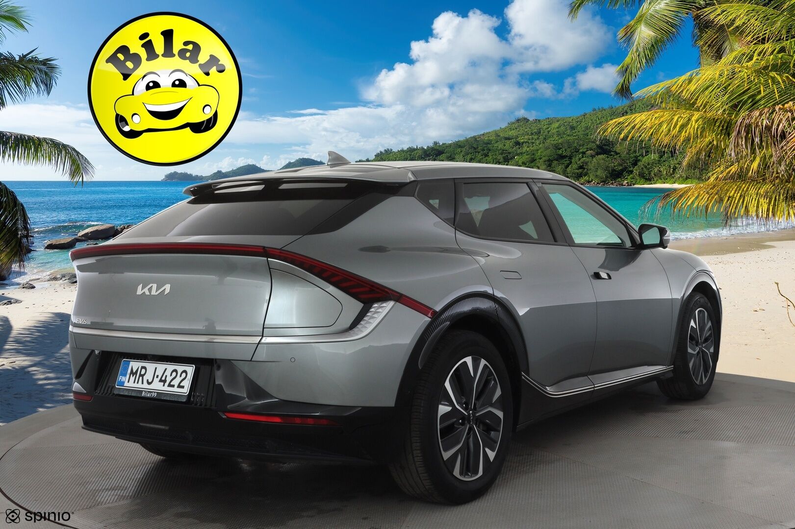 Kia EV6 2022 RWD 77 kWh - | ACC | ILP | 360° | Ilmastoidut relax nahat | Muistipenkki  | Ambient Light | HDA | BSM | CTA | Apple & Android | 2x renkaat aluin | Merkkihuollot | 