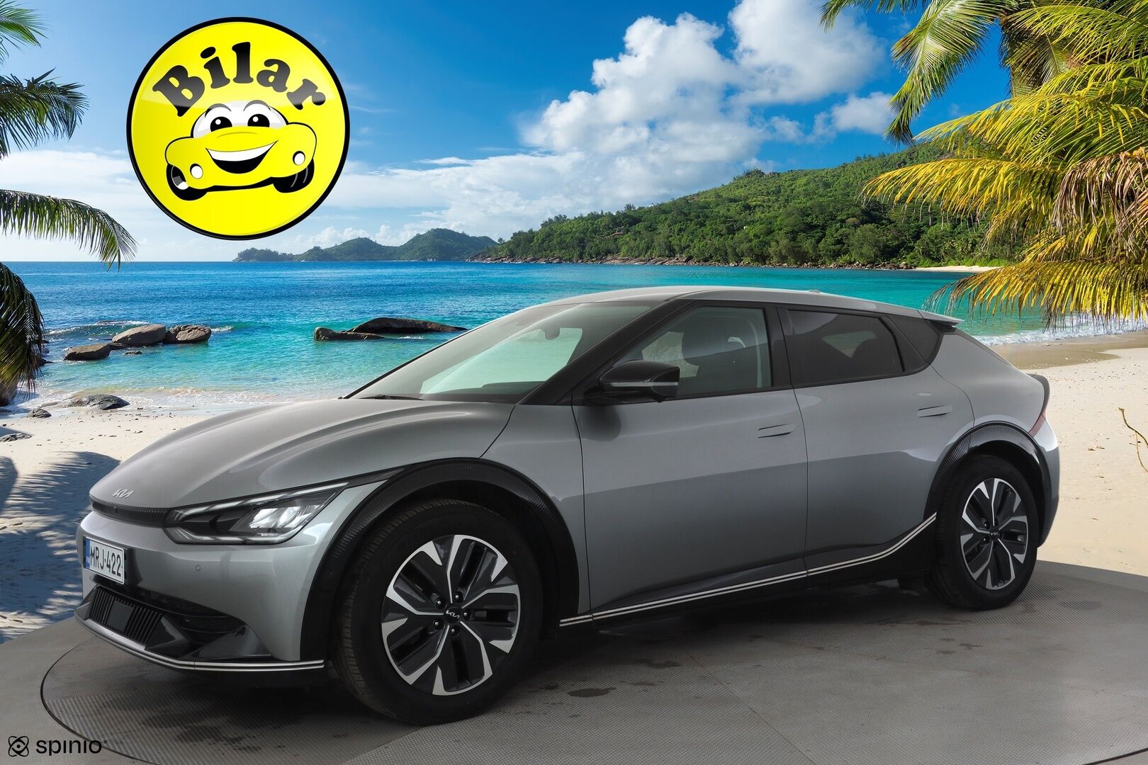 Kia EV6 2022 RWD 77 kWh - | ACC | ILP | 360° | Ilmastoidut relax nahat | Muistipenkki  | Ambient Light | HDA | BSM | CTA | Apple & Android | 2x renkaat aluin | Merkkihuollot | 
