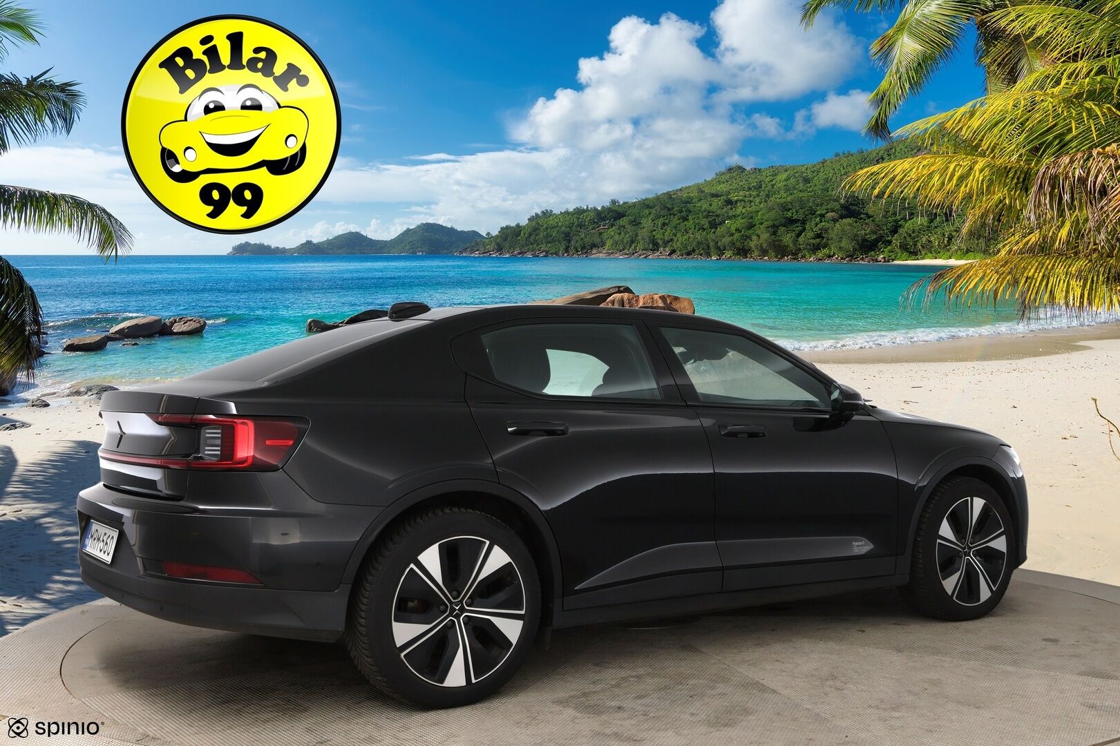 POLESTAR 2 2023 Long Range Single Motor, 170kW, 78kWh  *ACC / H&K / 360° / ILP / Muistipenkki / Lasikatto / LED / Navi* - Pilot Lite & Plus paketti / Uudet talvirenkaat / Akku kuntotarkastettu SoH 96% - Osta nyt, maksa vasta ensi vuonna