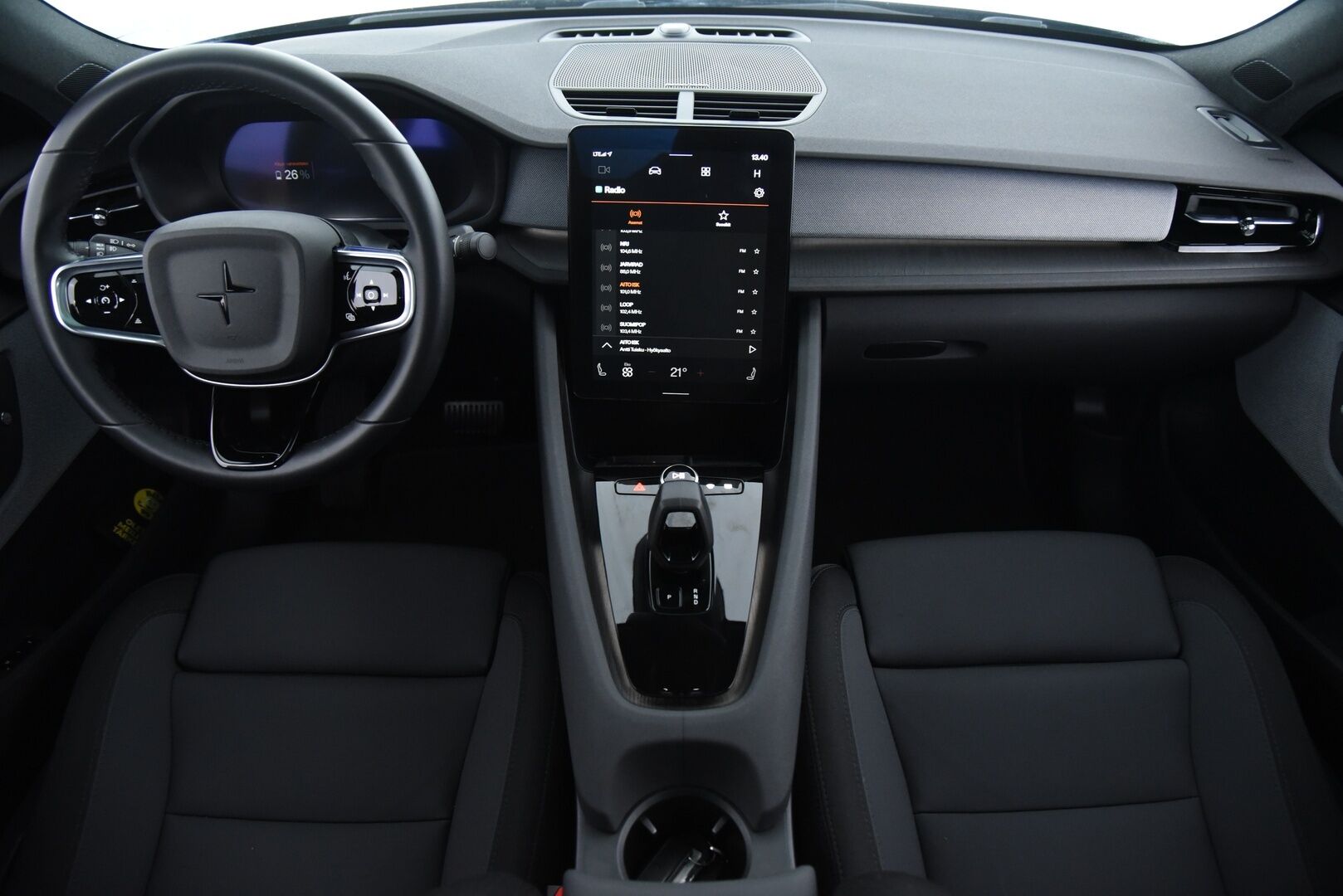 POLESTAR 2 2023 Long Range Single Motor, 170kW, 78kWh  *ACC / H&K / 360° / ILP / Muistipenkki / Lasikatto / LED / Navi* - Pilot Lite & Plus paketti / Uudet talvirenkaat / Akku kuntotarkastettu SoH 96% - Osta nyt, maksa vasta ensi vuonna