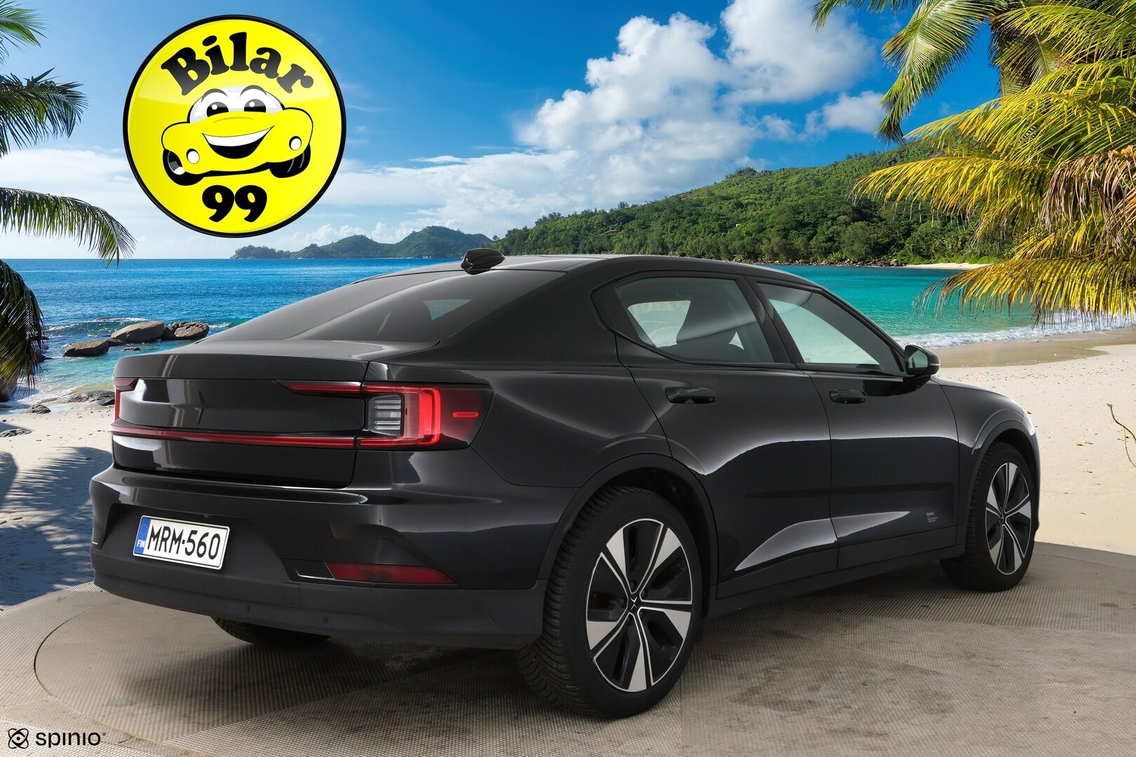 POLESTAR 2 2023 Long Range Single Motor, 170kW, 78kWh  *ACC / H&K / 360° / ILP / Muistipenkki / Lasikatto / LED / Navi* - Pilot Lite & Plus paketti / Uudet talvirenkaat / Akku kuntotarkastettu SoH 96% - Osta nyt, maksa vasta ensi vuonna