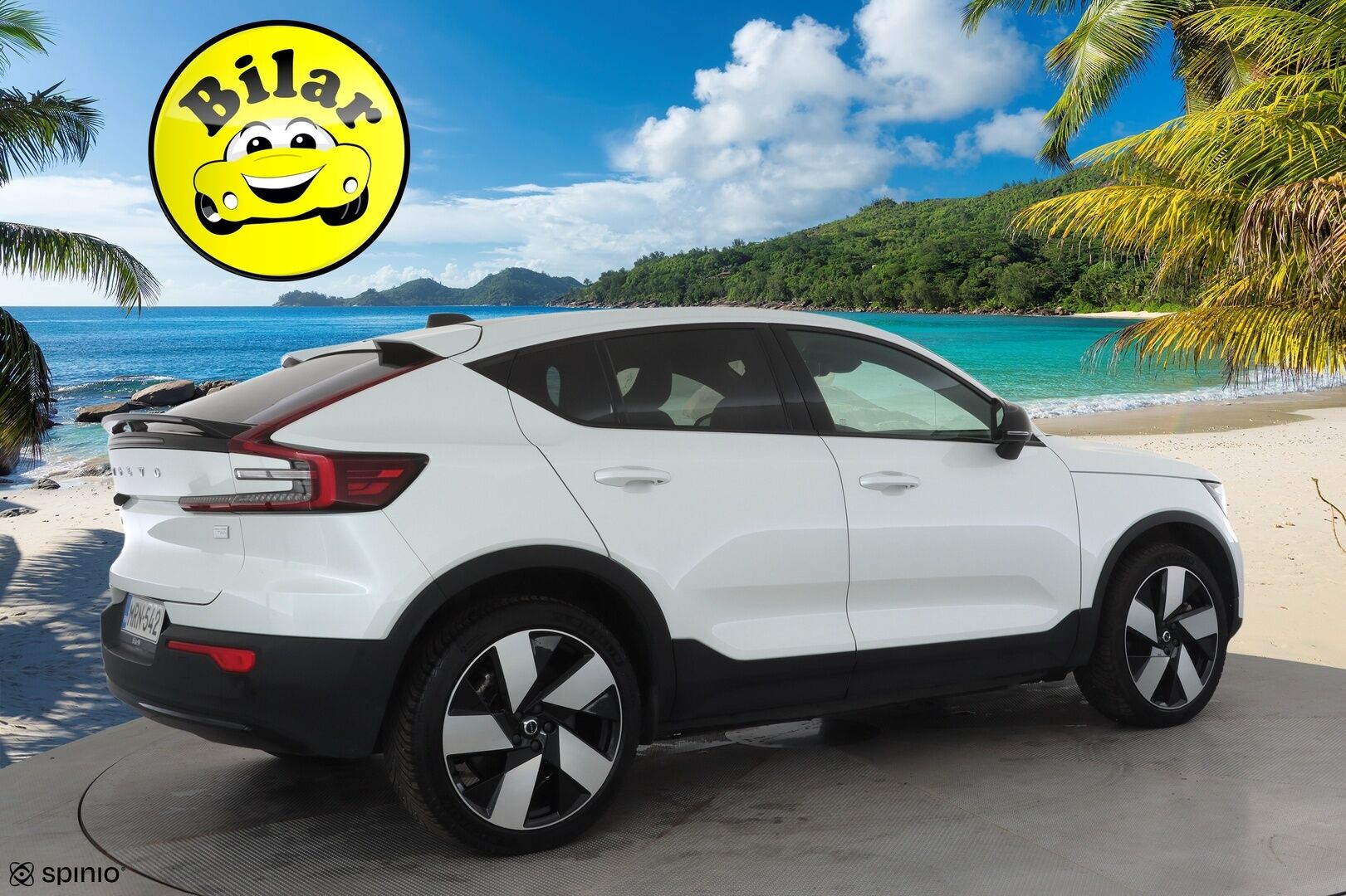 Volvo C40 2023 Recharge Twin Ultimate aut - | ACC | ILP | Koukku | Pixel-LED | Harman/Kardon | Lasikatto | Muistipenkki | Sporttipenkit | Pilot Assist | BLIS | Keyless | 2x renkaat aluin |