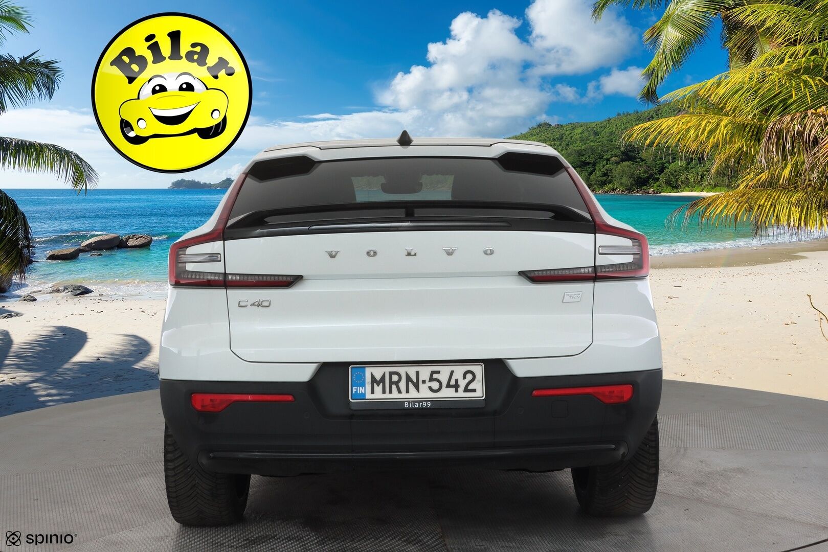 Volvo C40 2023 Recharge Twin Ultimate aut - | ACC | ILP | Koukku | Pixel-LED | Harman/Kardon | Lasikatto | Muistipenkki | Sporttipenkit | Pilot Assist | BLIS | Keyless | 2x renkaat aluin |