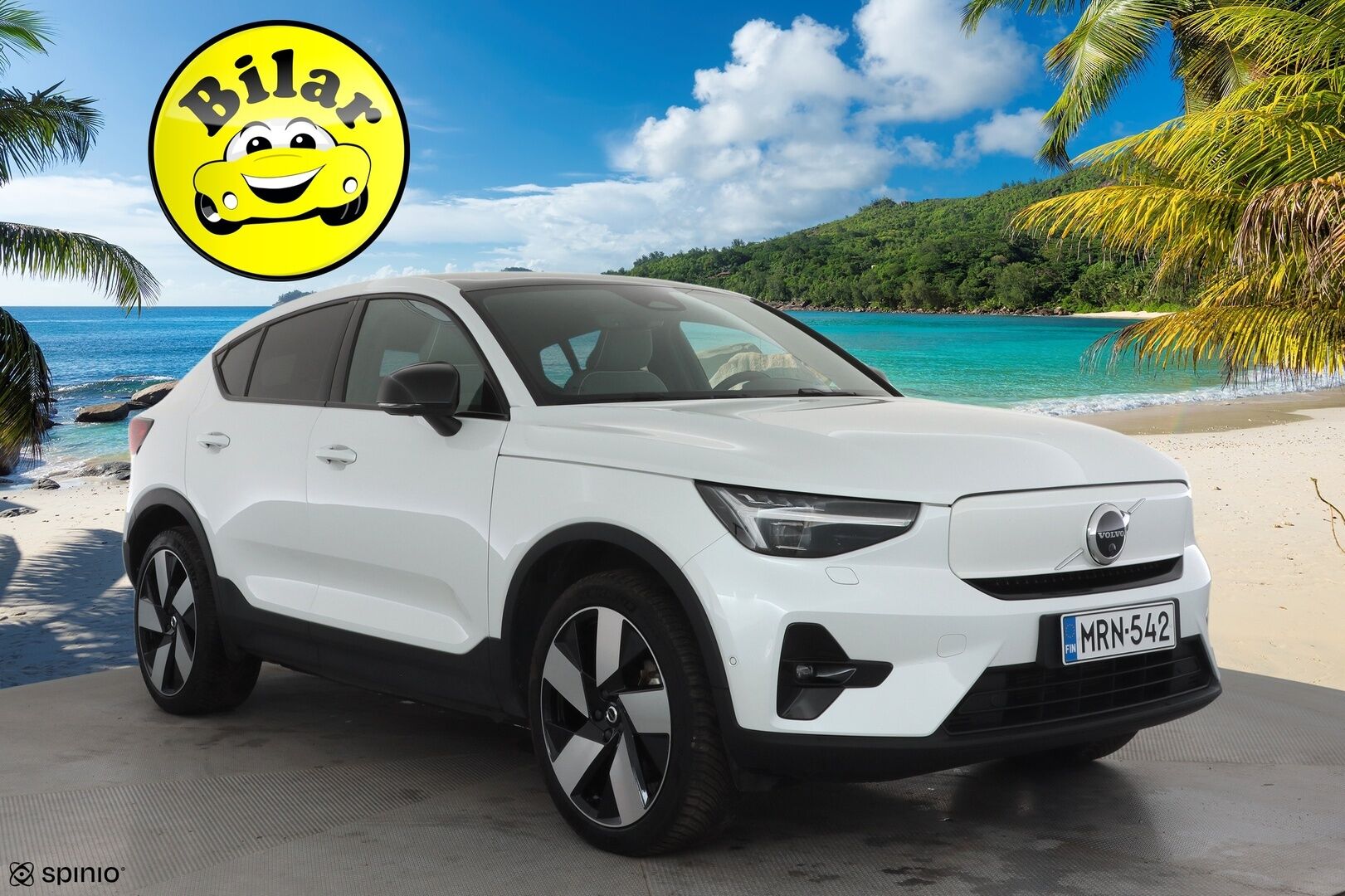 Volvo C40 2023 Recharge Twin Ultimate aut - | ACC | ILP | Koukku | Pixel-LED | Harman/Kardon | Lasikatto | Muistipenkki | Sporttipenkit | Pilot Assist | BLIS | Keyless | 2x renkaat aluin |