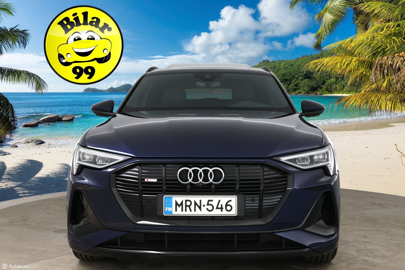 Audi e-tron 2021 Sportback 55 quattro S-line / Adapt.vakkari / B&O / Matrix / Panorama / Koukku / BLIS / - 3,99 % KORKOTARJOUS TÄHÄN AUTOON - Akku kuntotarkastettu / Merkkihuollot / Muistipenkki / Irroitettava koukku / Huippuvarusteltu! 